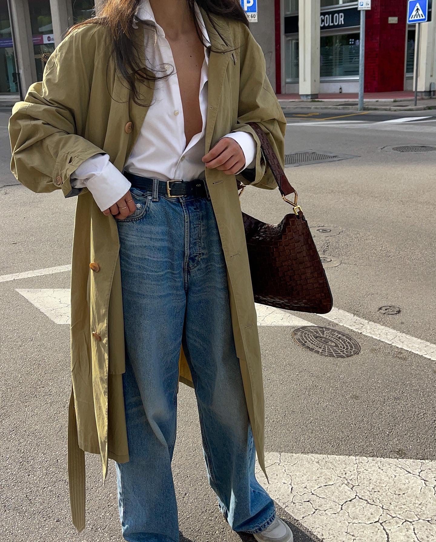 Giorgio OVERSIZE Armani trench