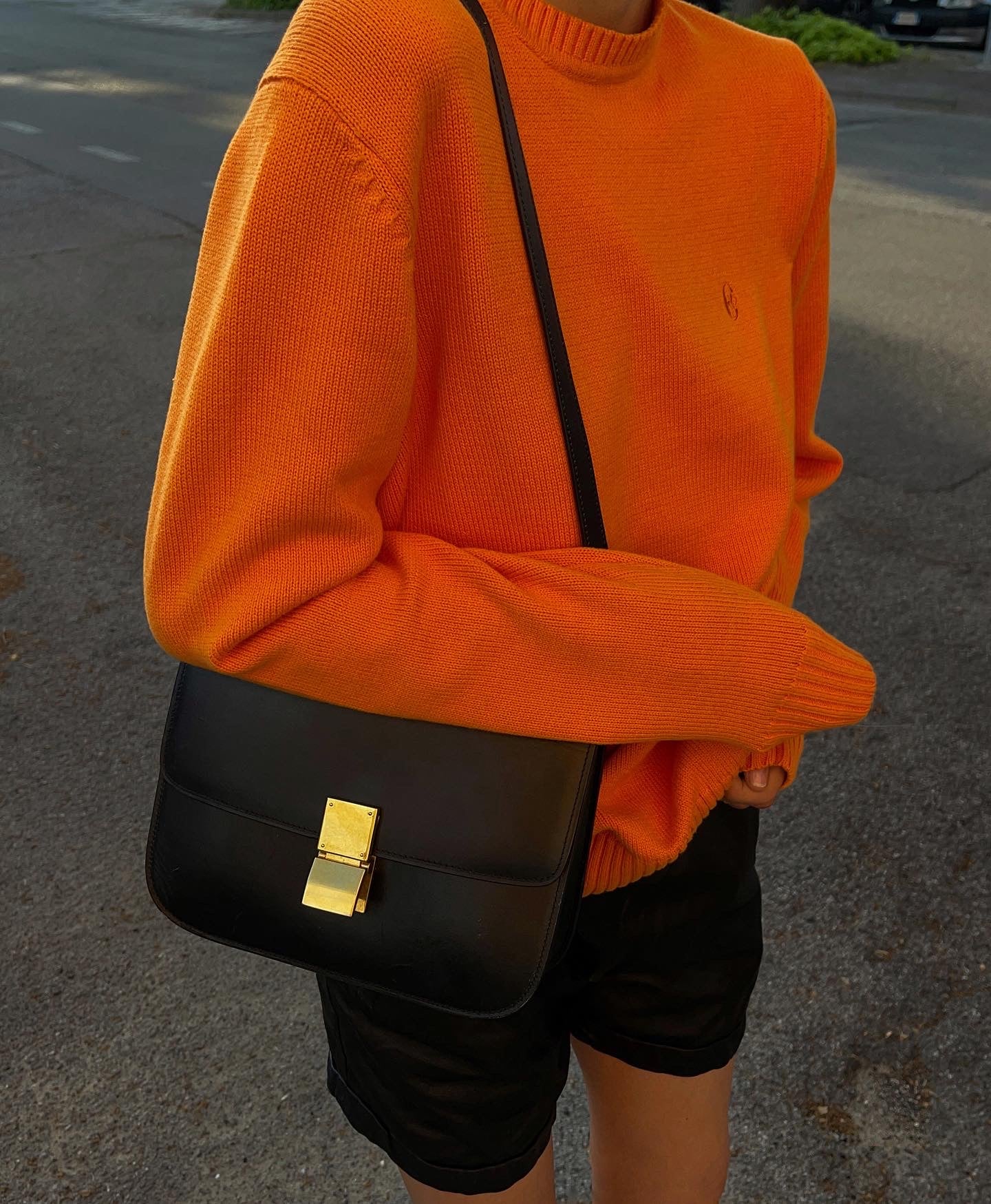Orange jumper