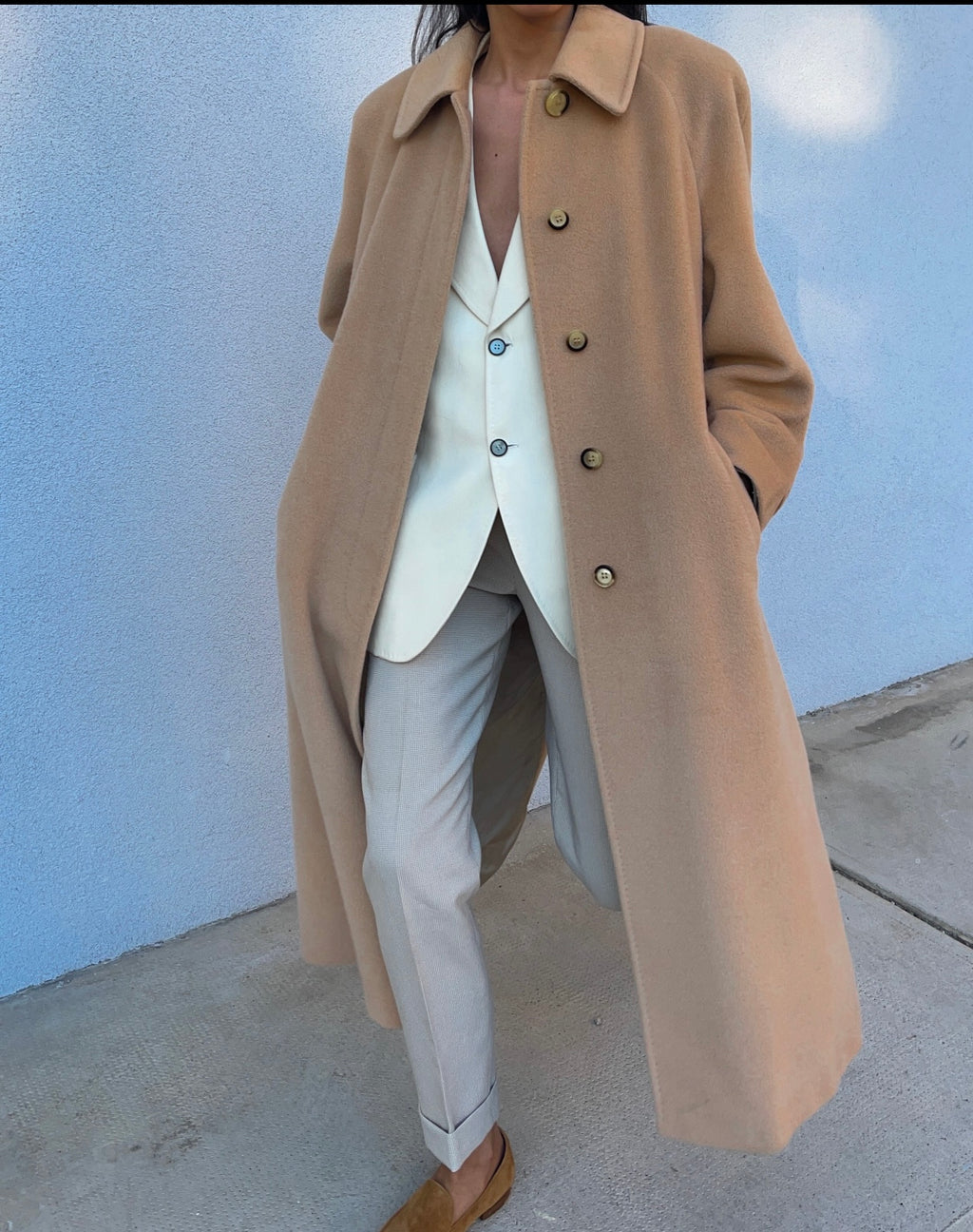 100 wool white blazer