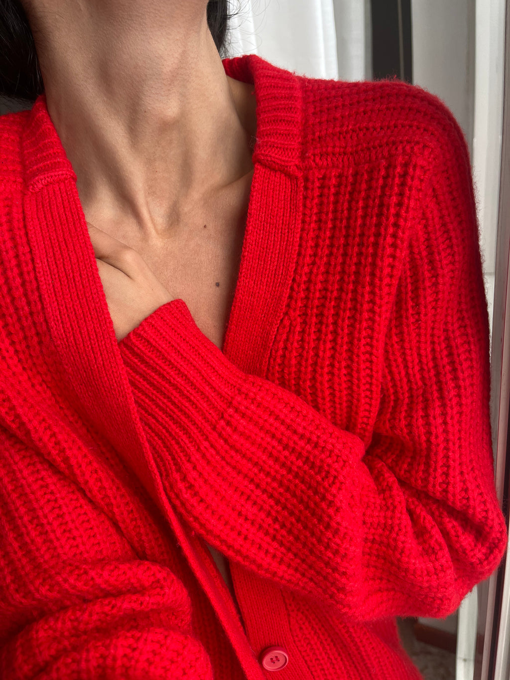 100 wool cardigan