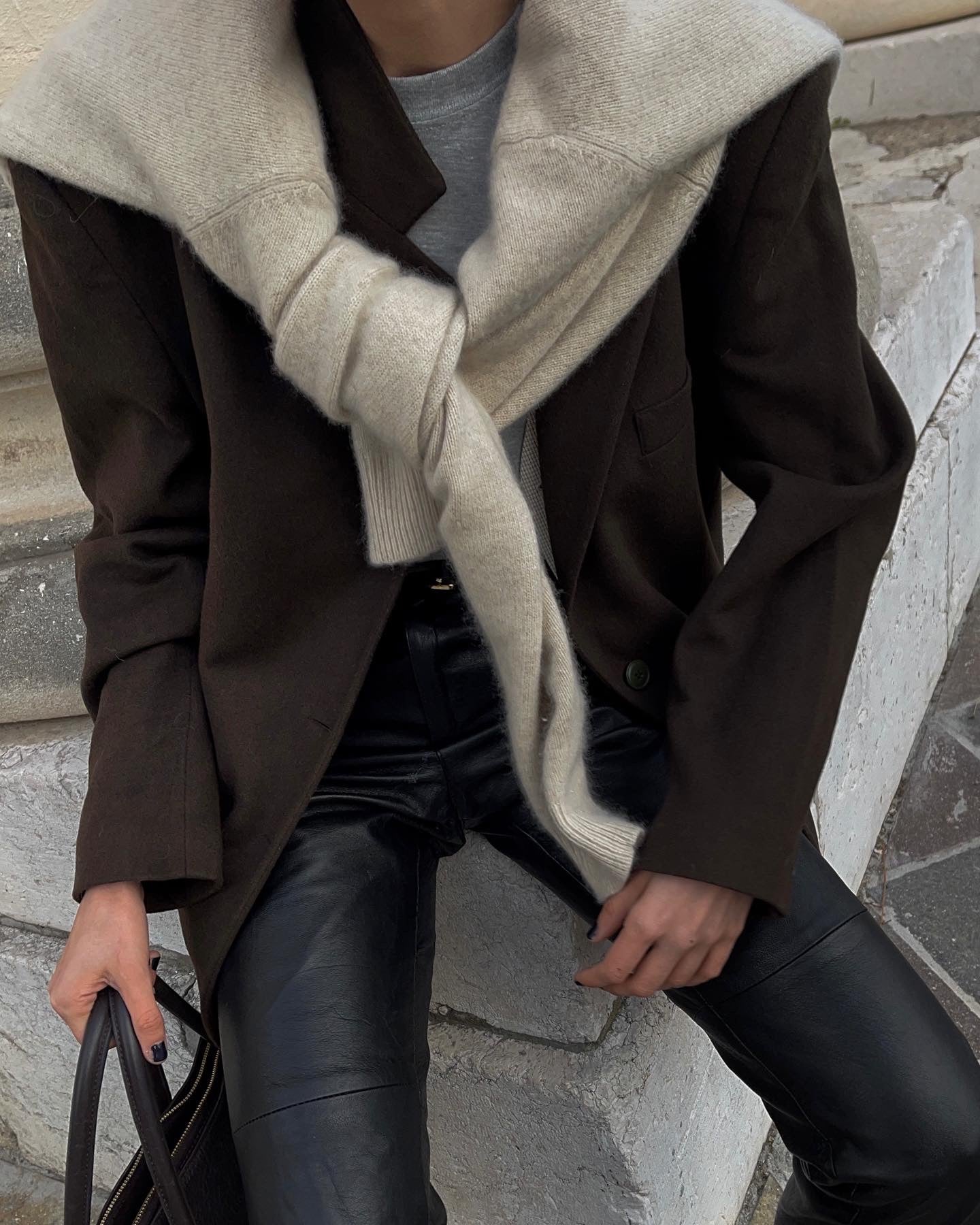 Blazer brown chocolate