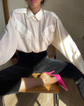 Pure Silk button down shirt