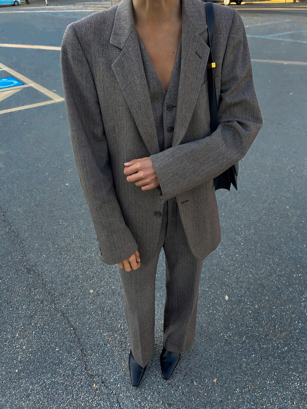 3 pieces wool suit