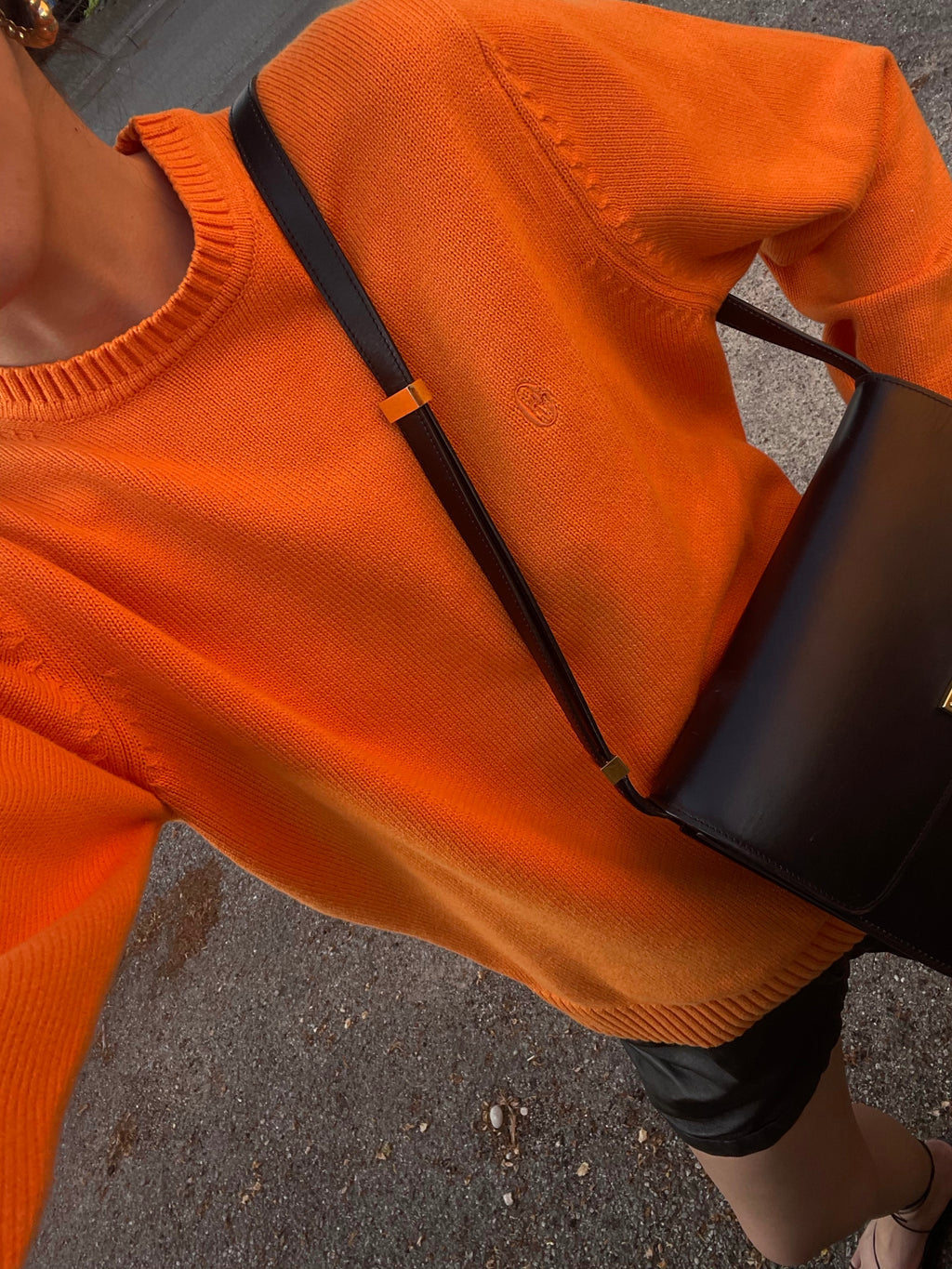 Orange jumper