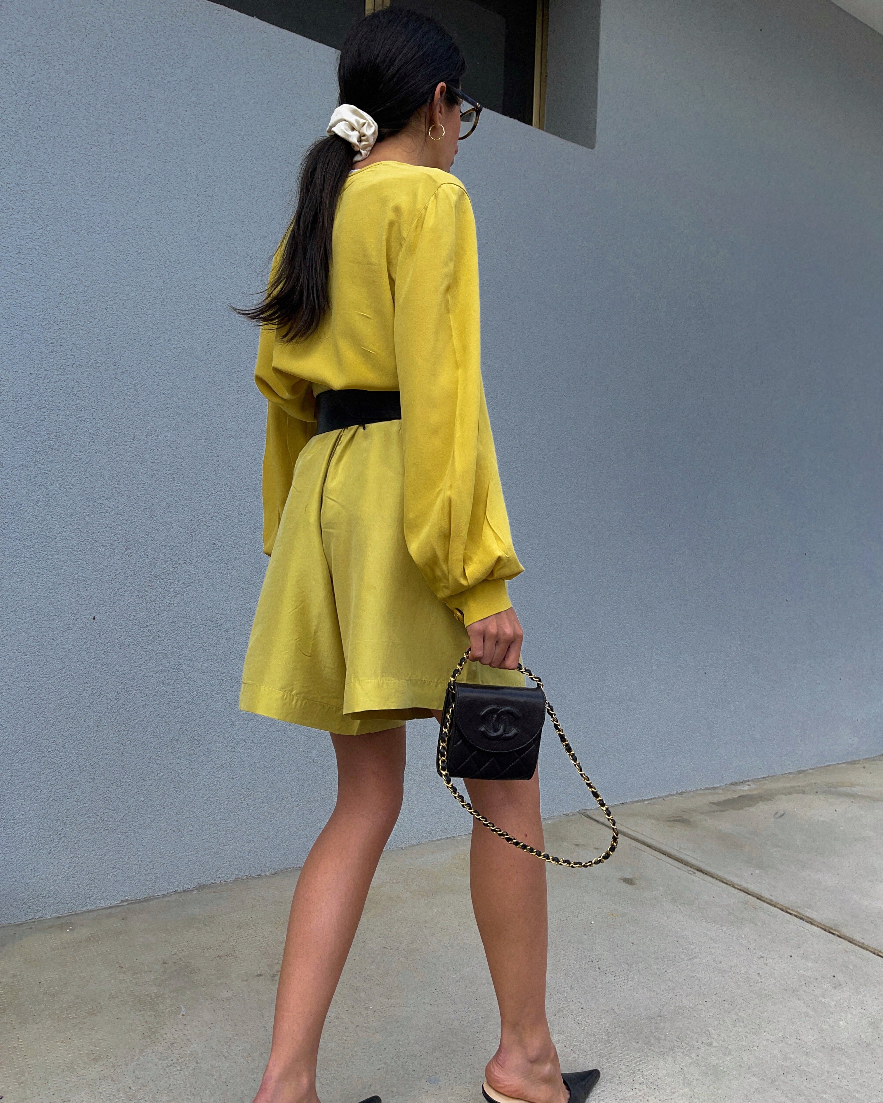 100% silk MILA SCHON BLOUSE