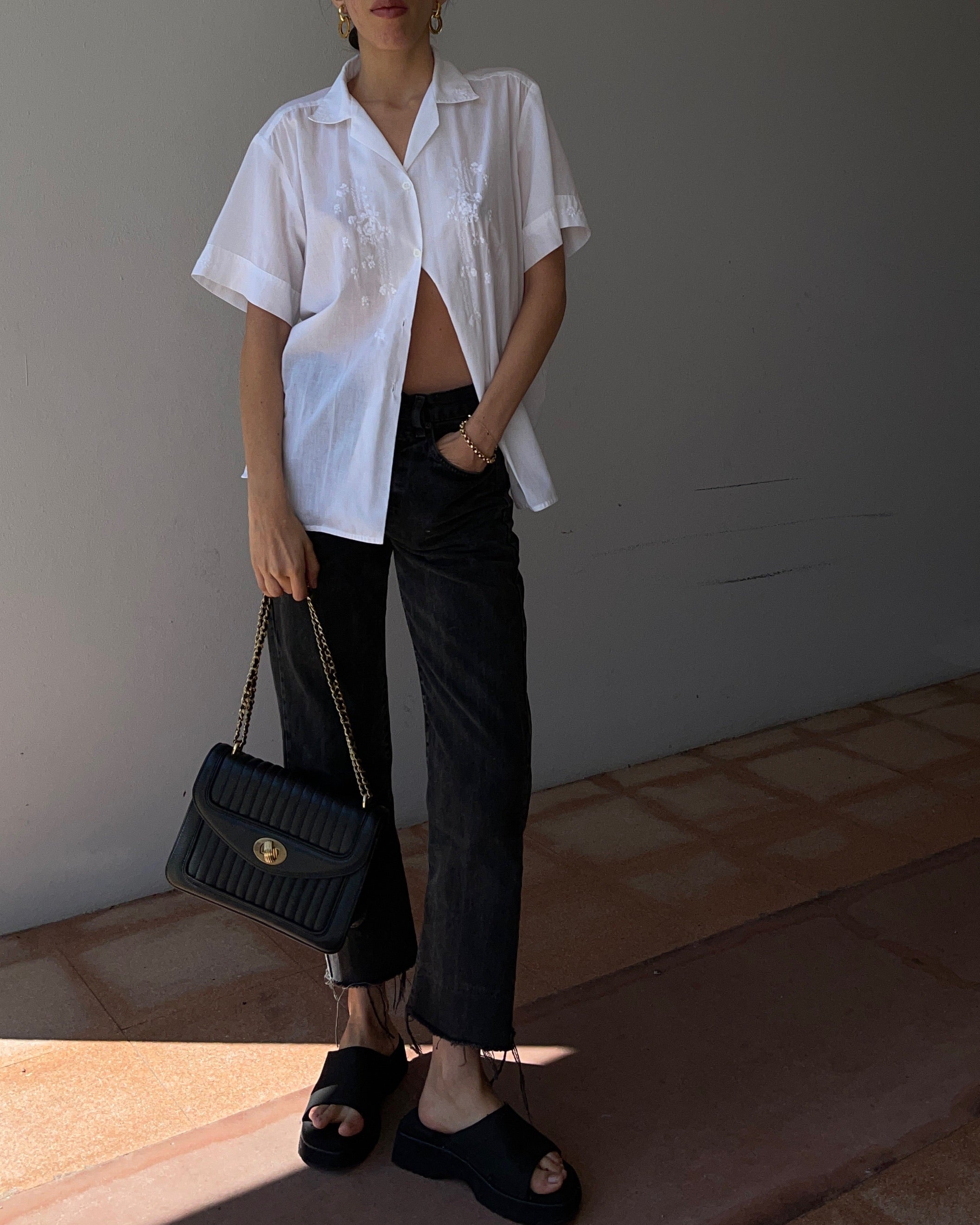 Cotton BOXY shirt