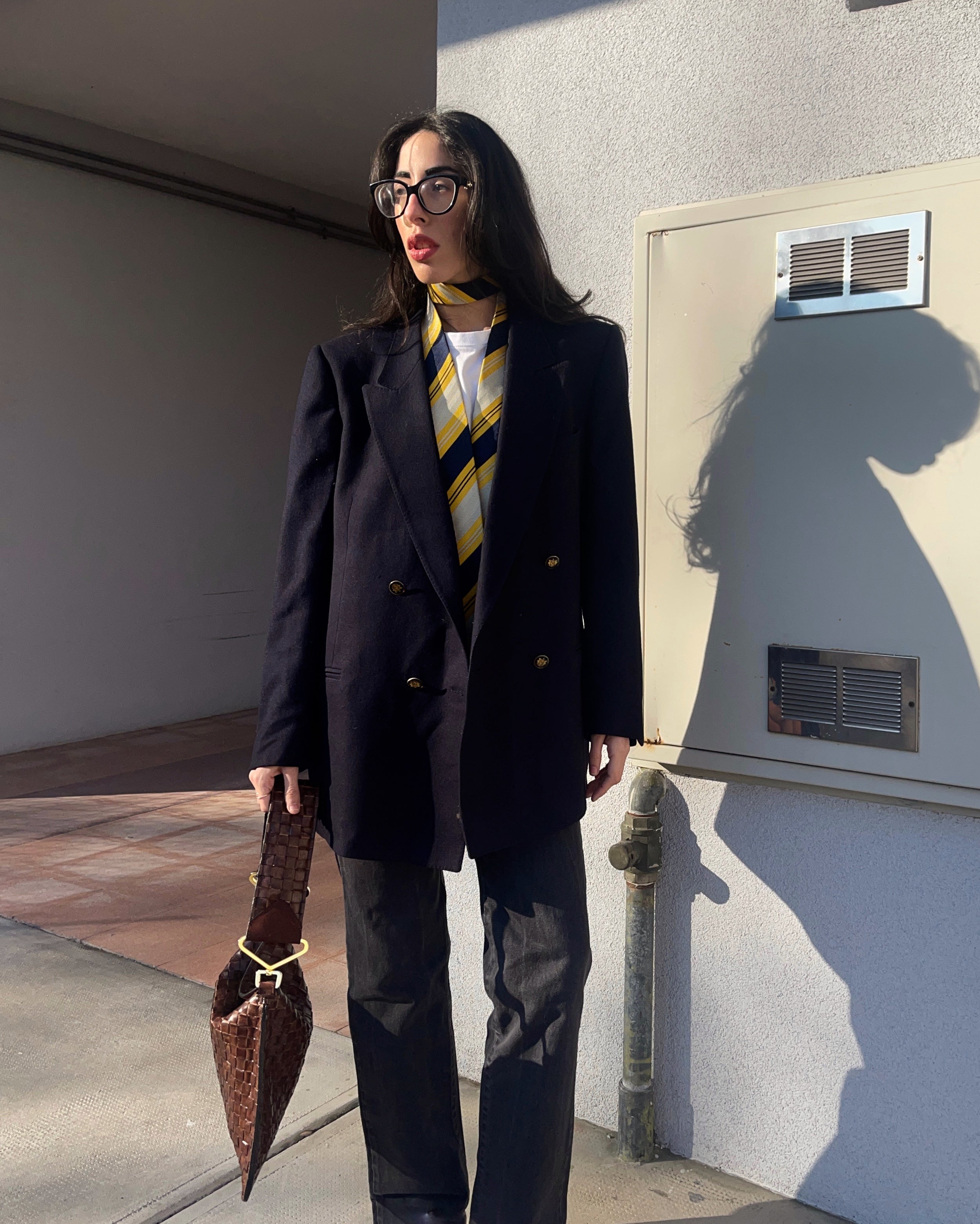 Blue blazer
