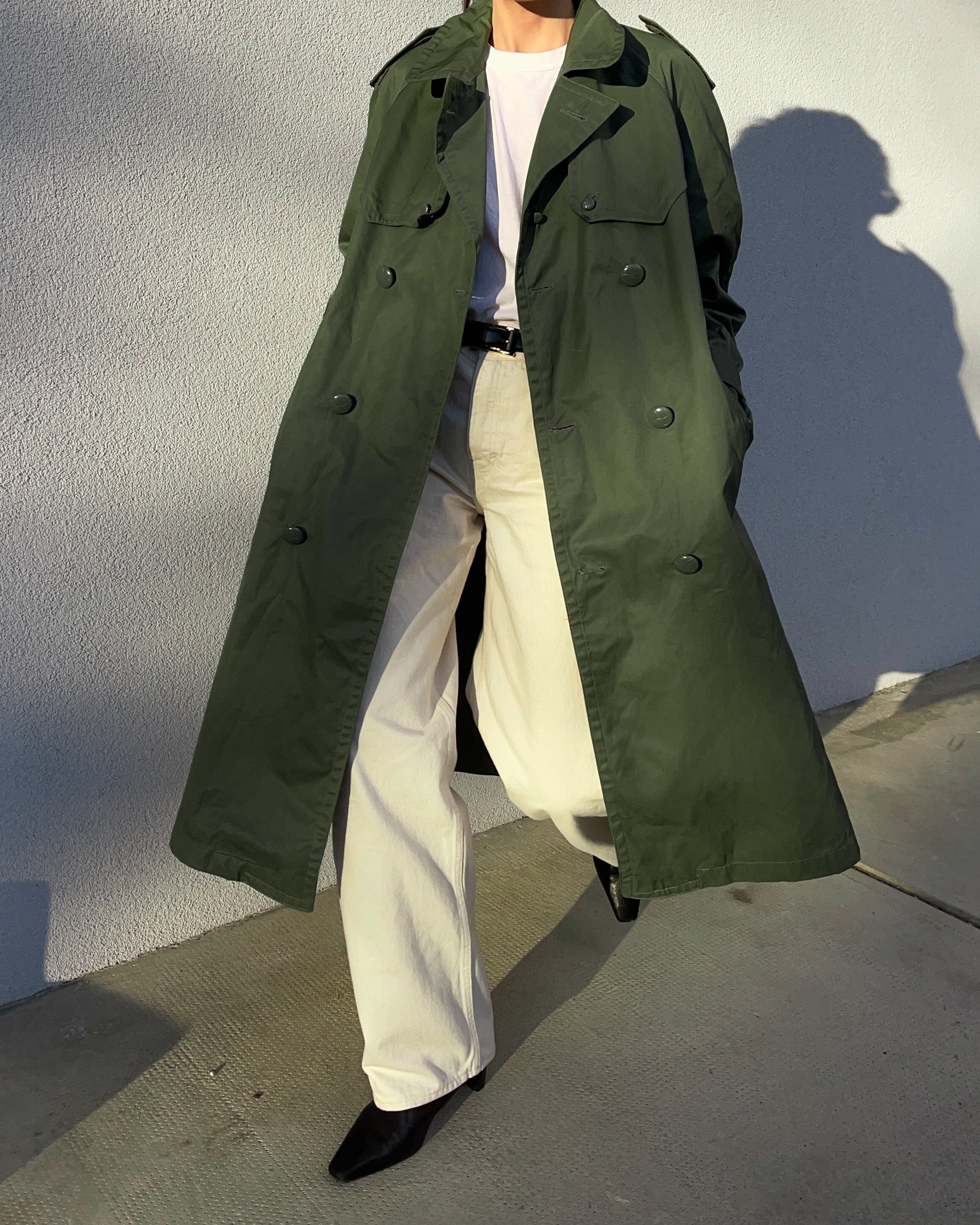 Trench green military