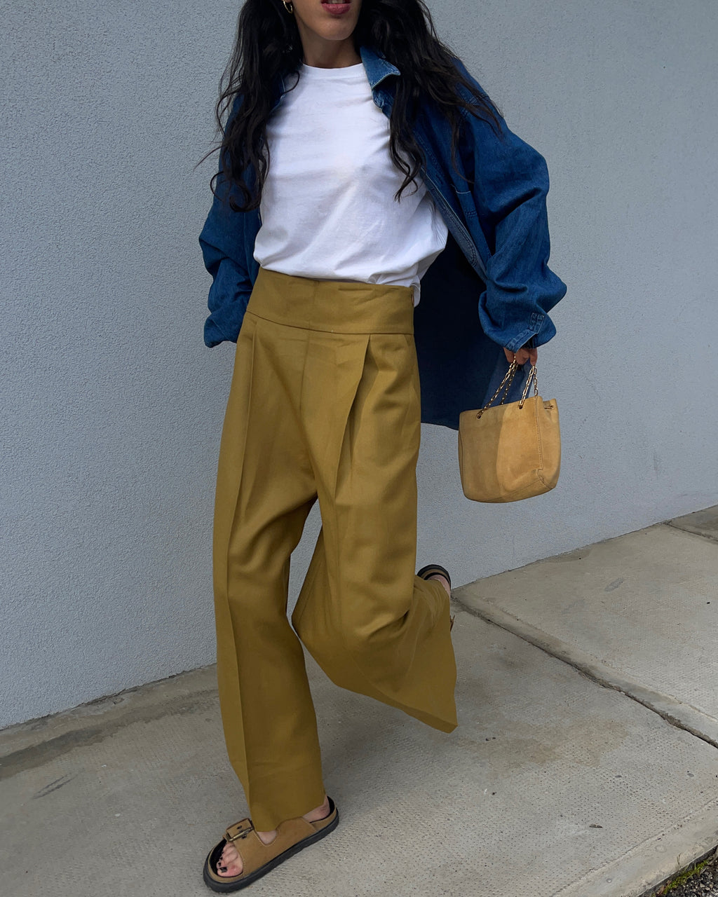 100 wool trousers