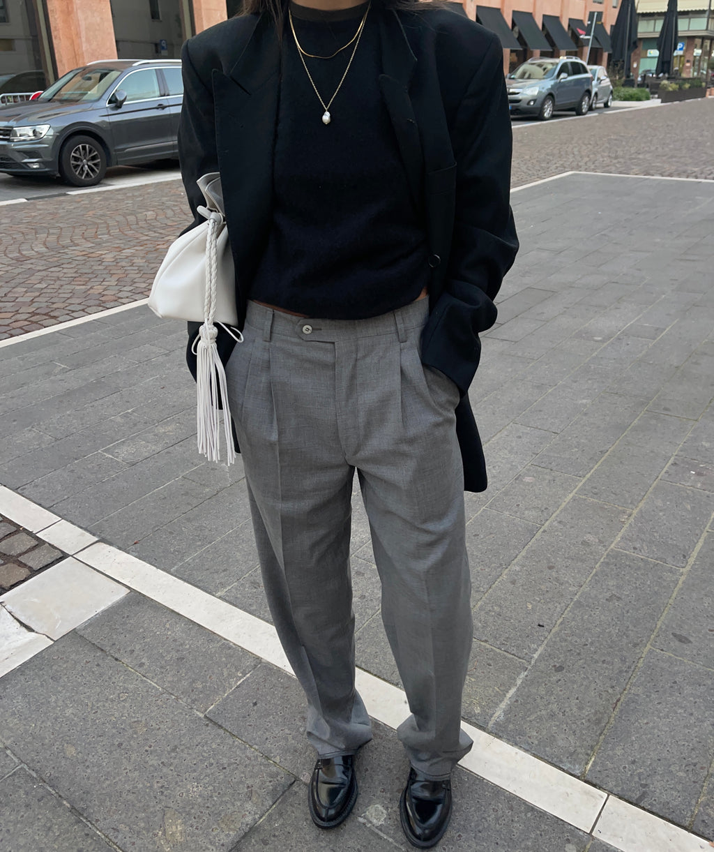100 wool trousers