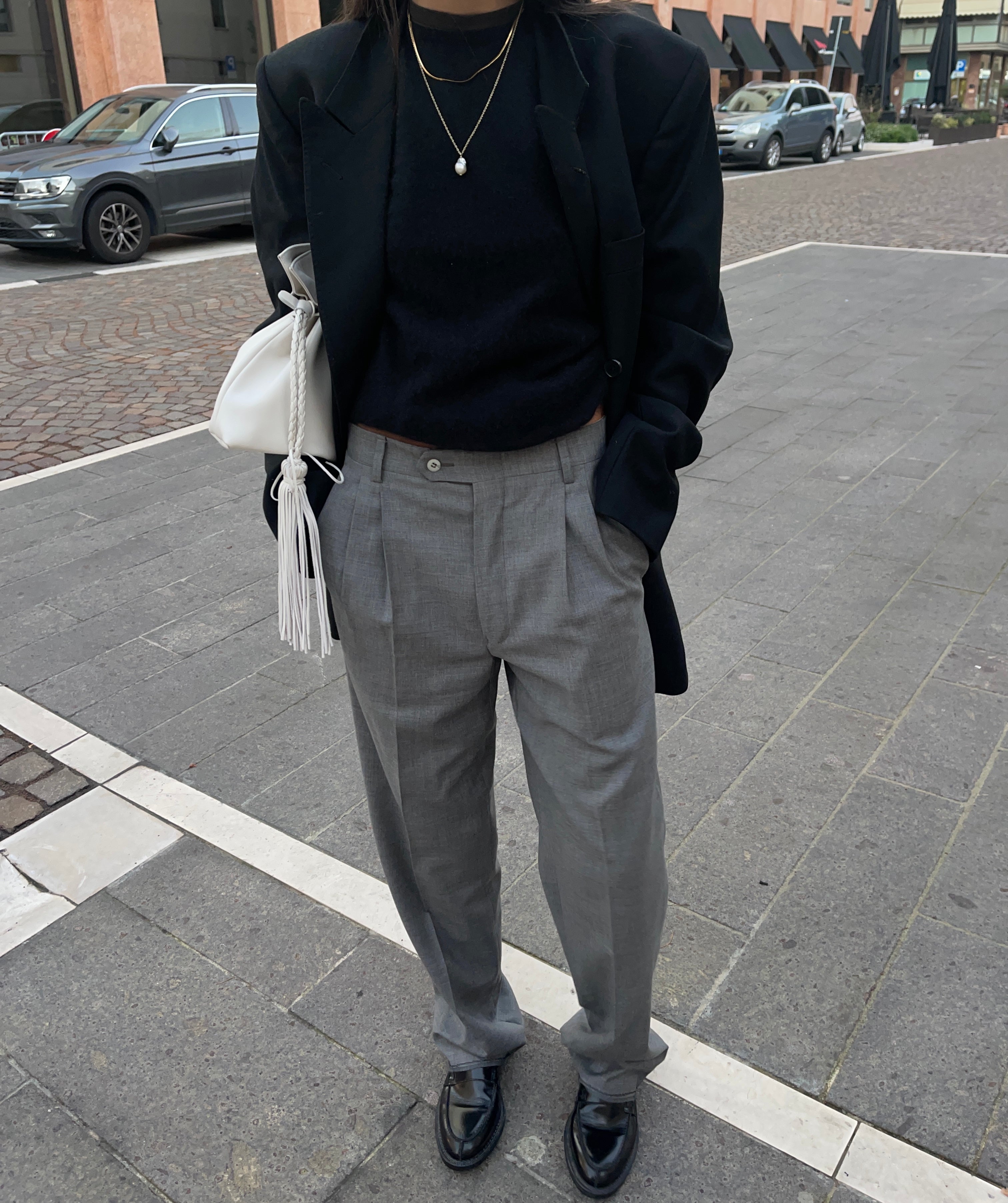 100 wool trousers