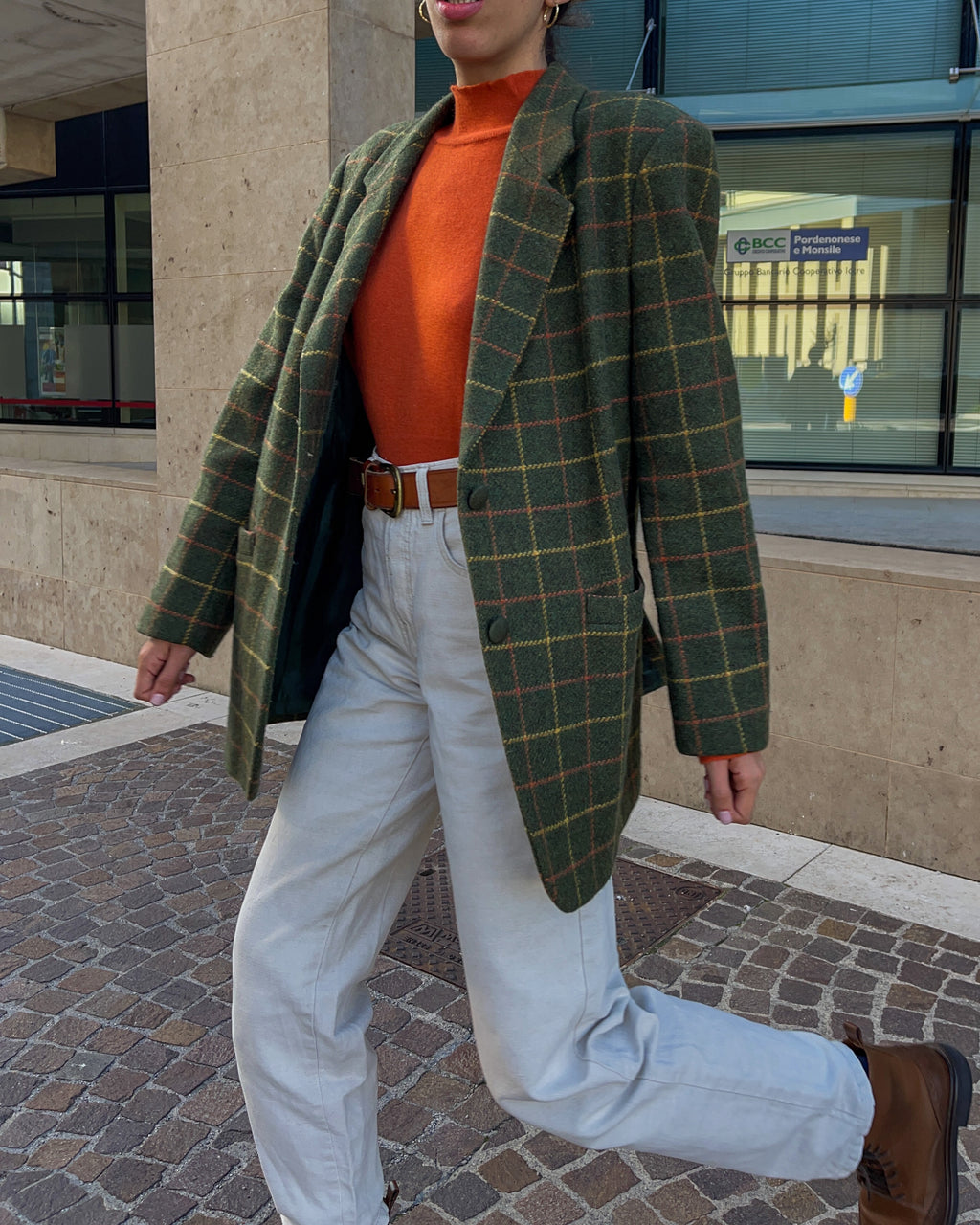 100 thick  OVERSIZE wool blazer