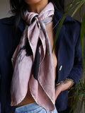 100 silk foulard