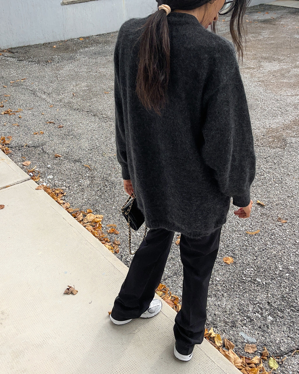 70 kid mohair cardigan