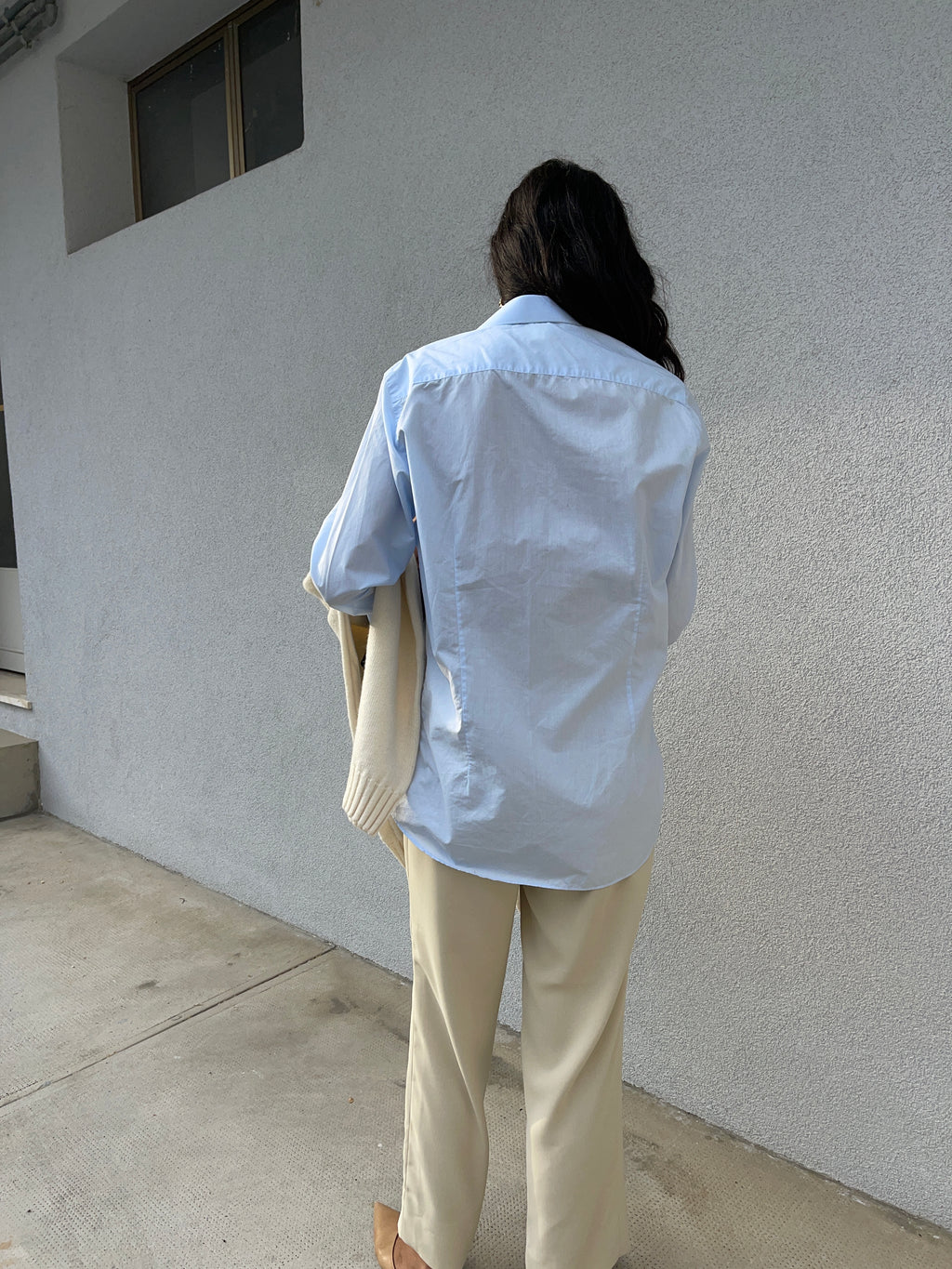 Light blue shirt