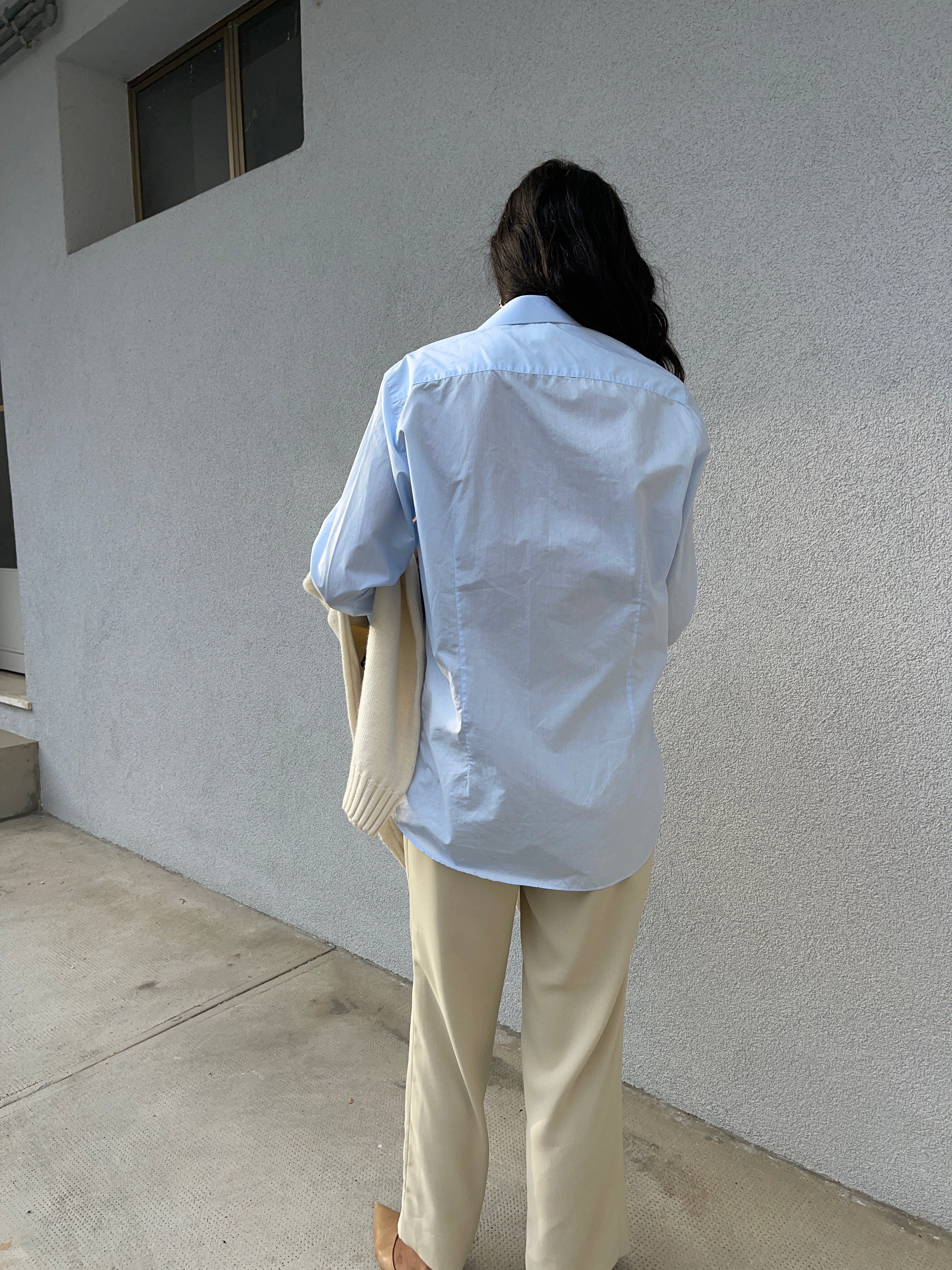 Light blue shirt