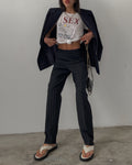 100 wool trousers