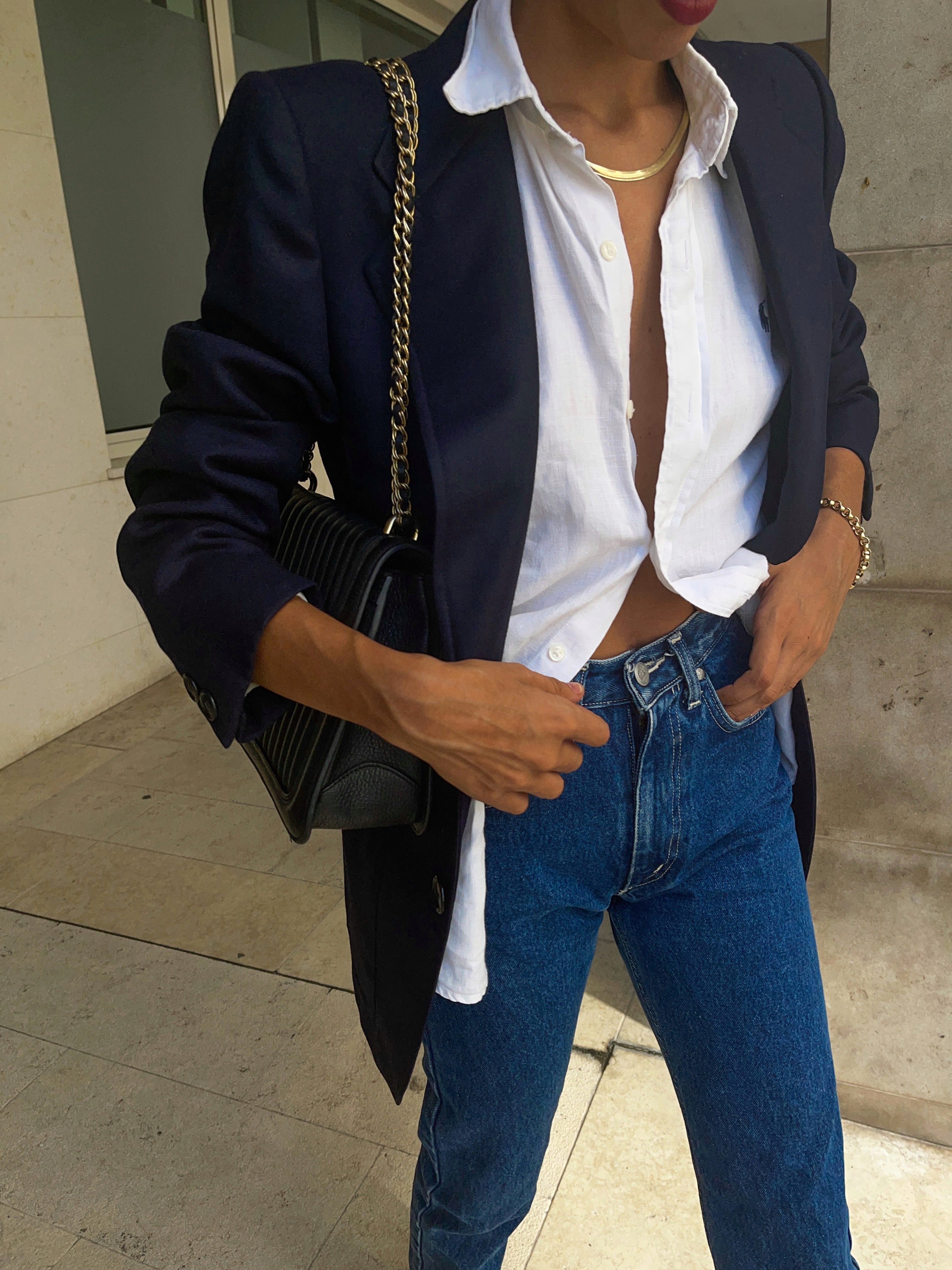 Blue blazer