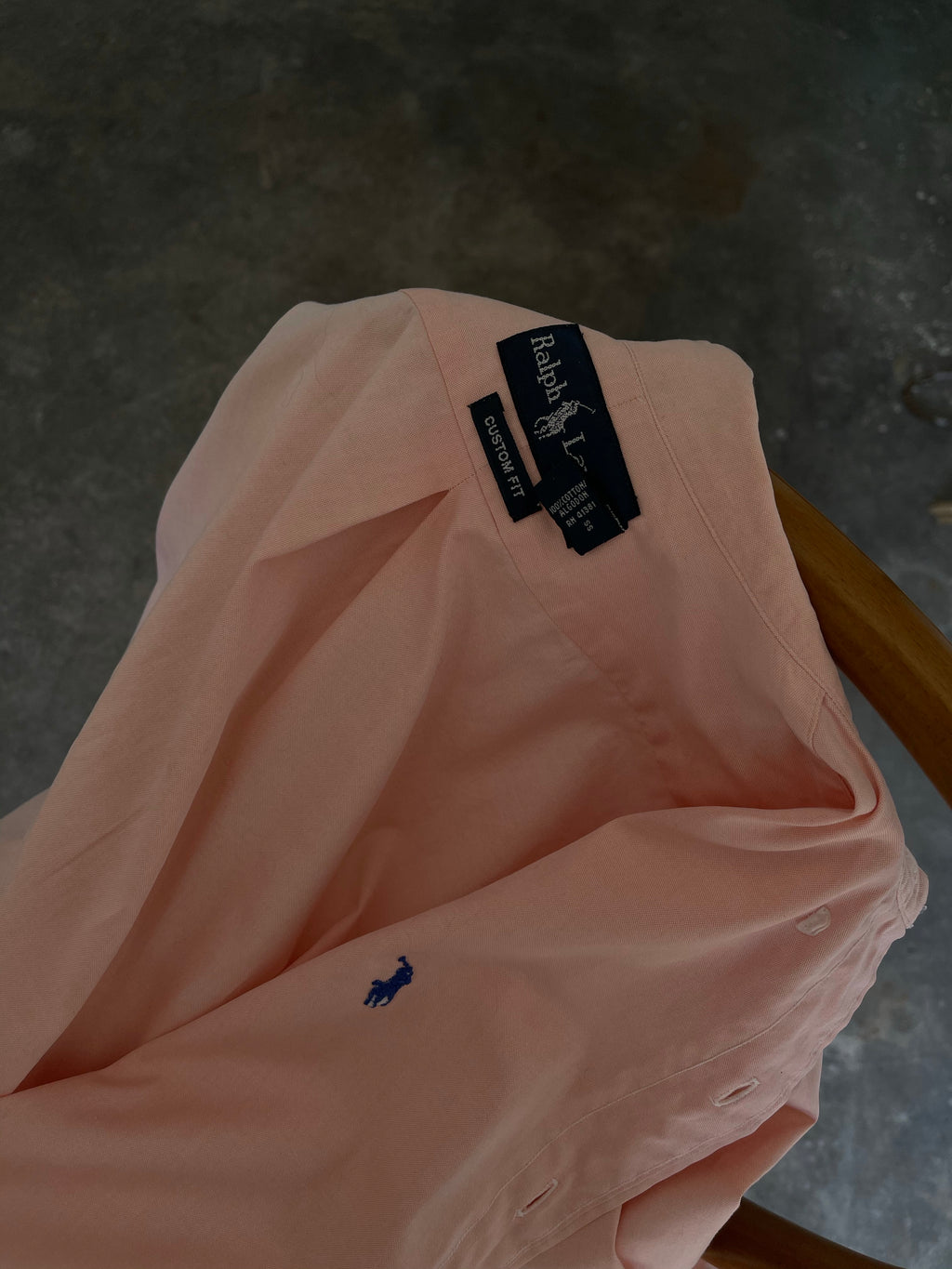 Ralph Lauren pink logo shirt