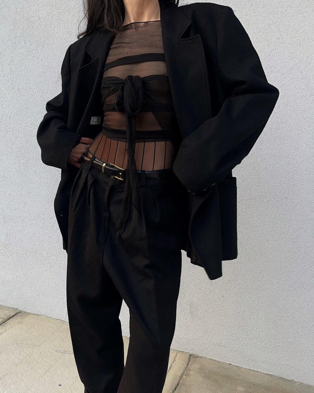 Black blazer