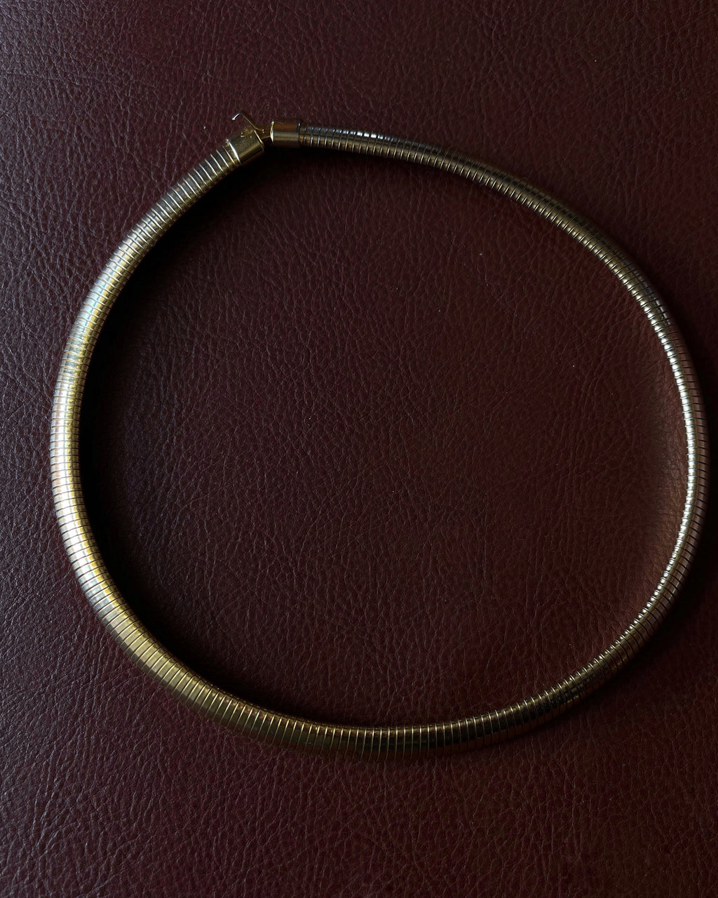 Collana snake goldtone