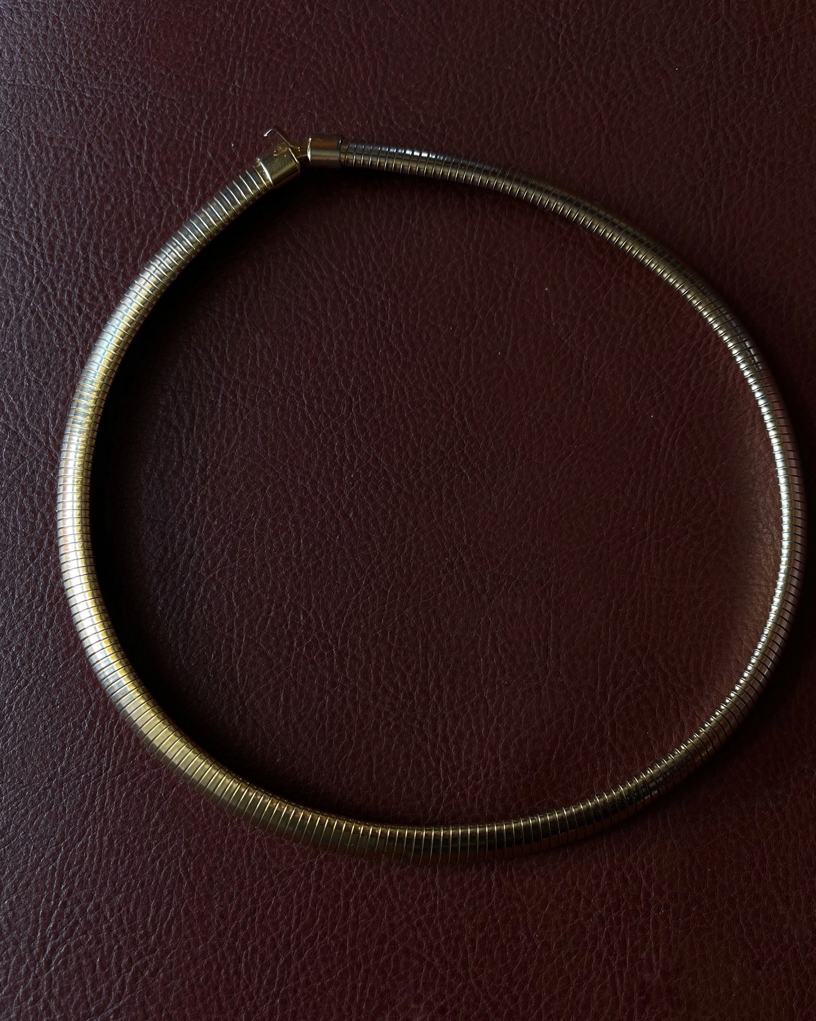 Collana snake goldtone