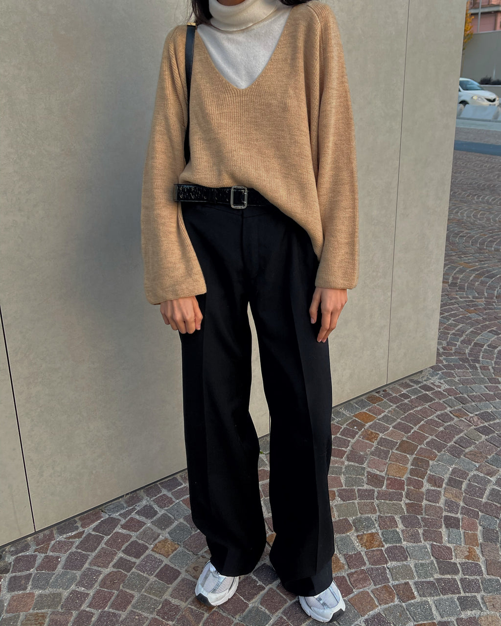 wool trousers