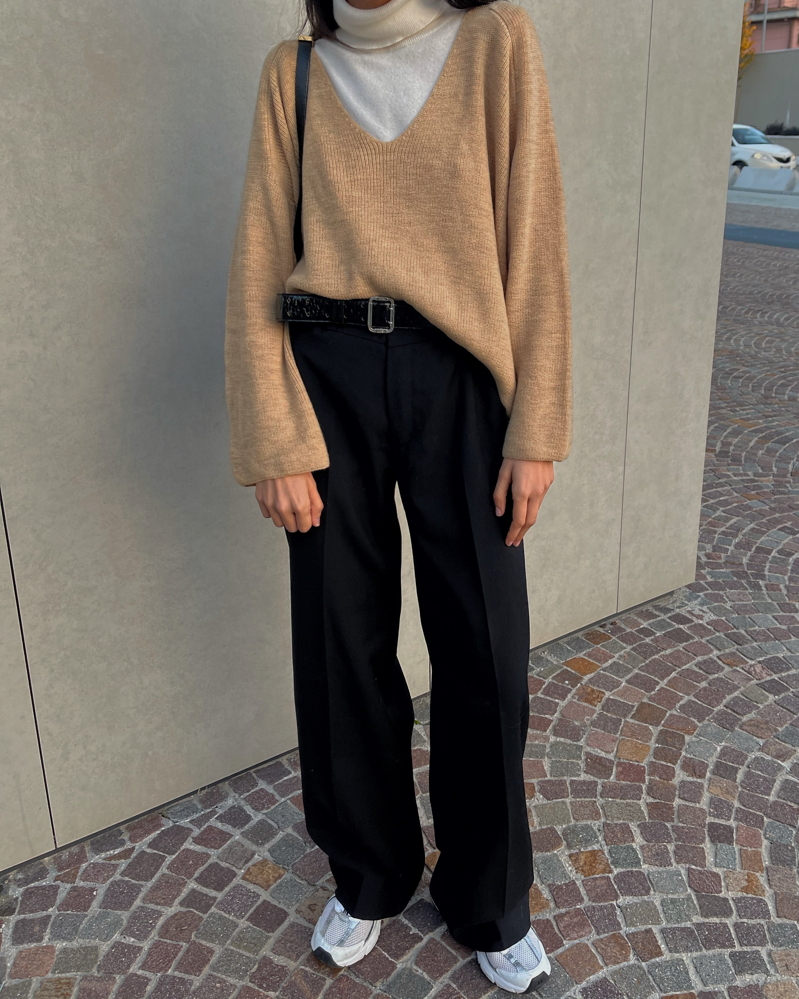 wool trousers