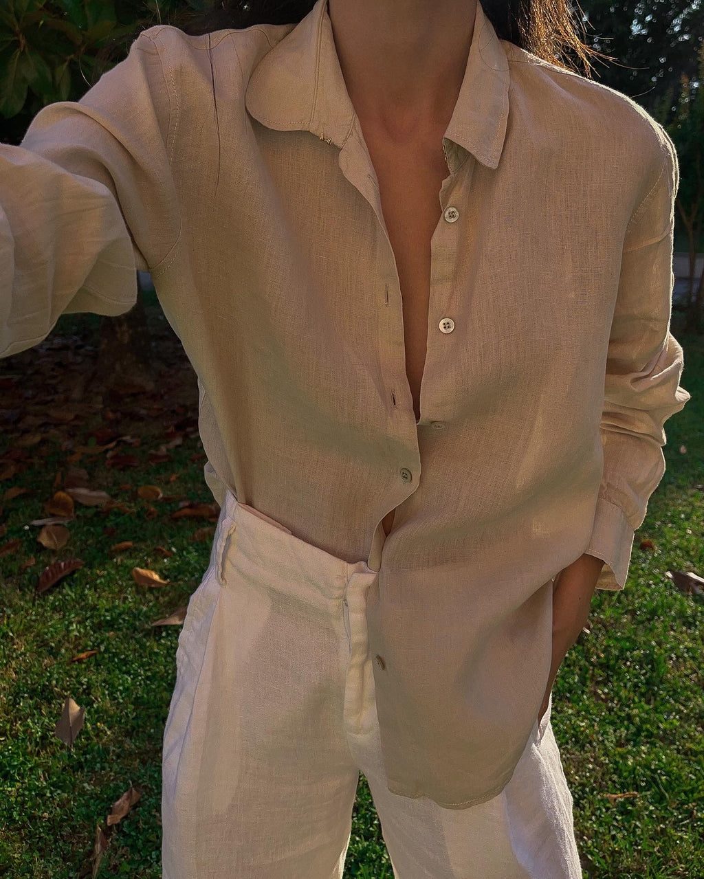 Marella linen shirt