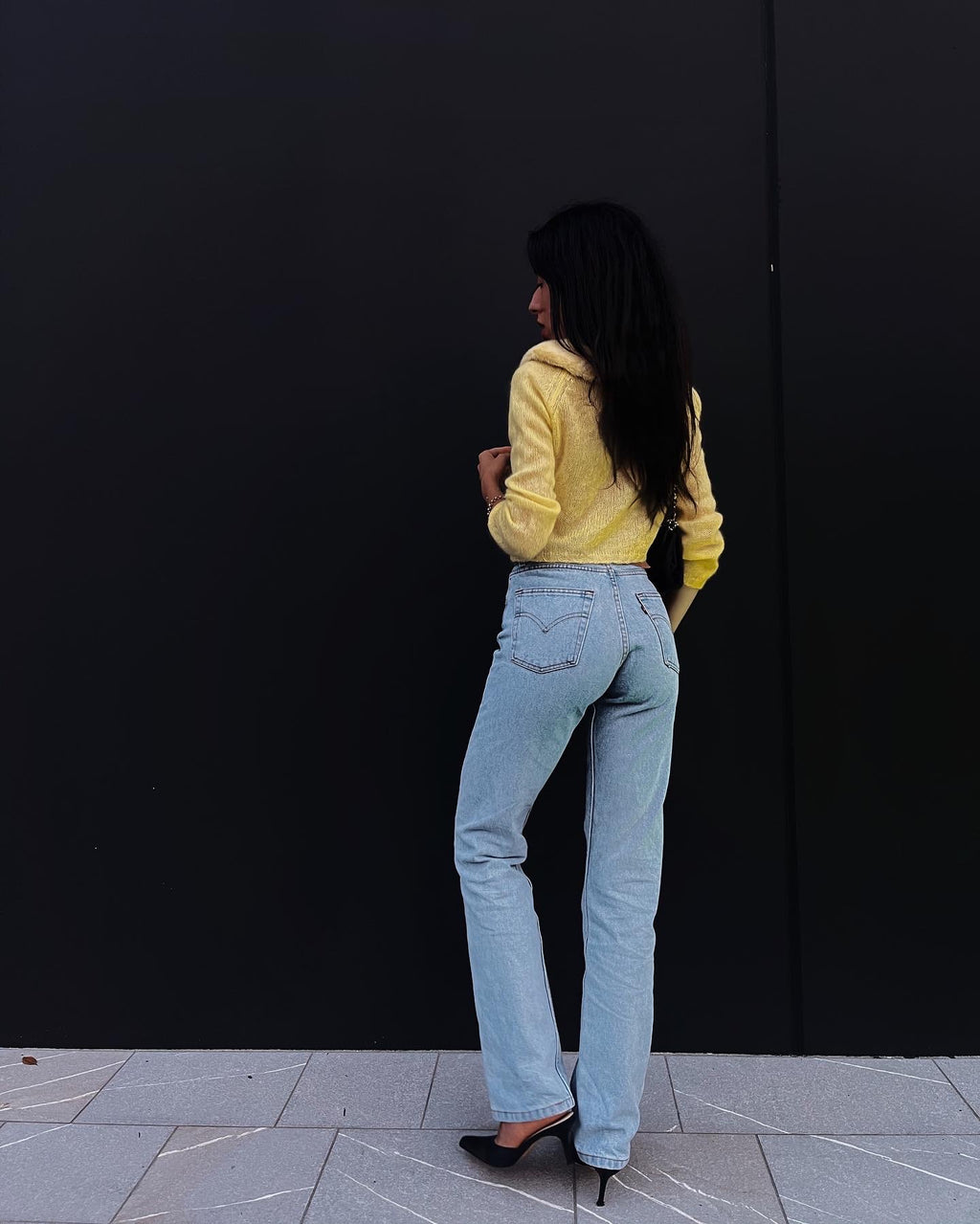 Bluemarine yellow cardigan