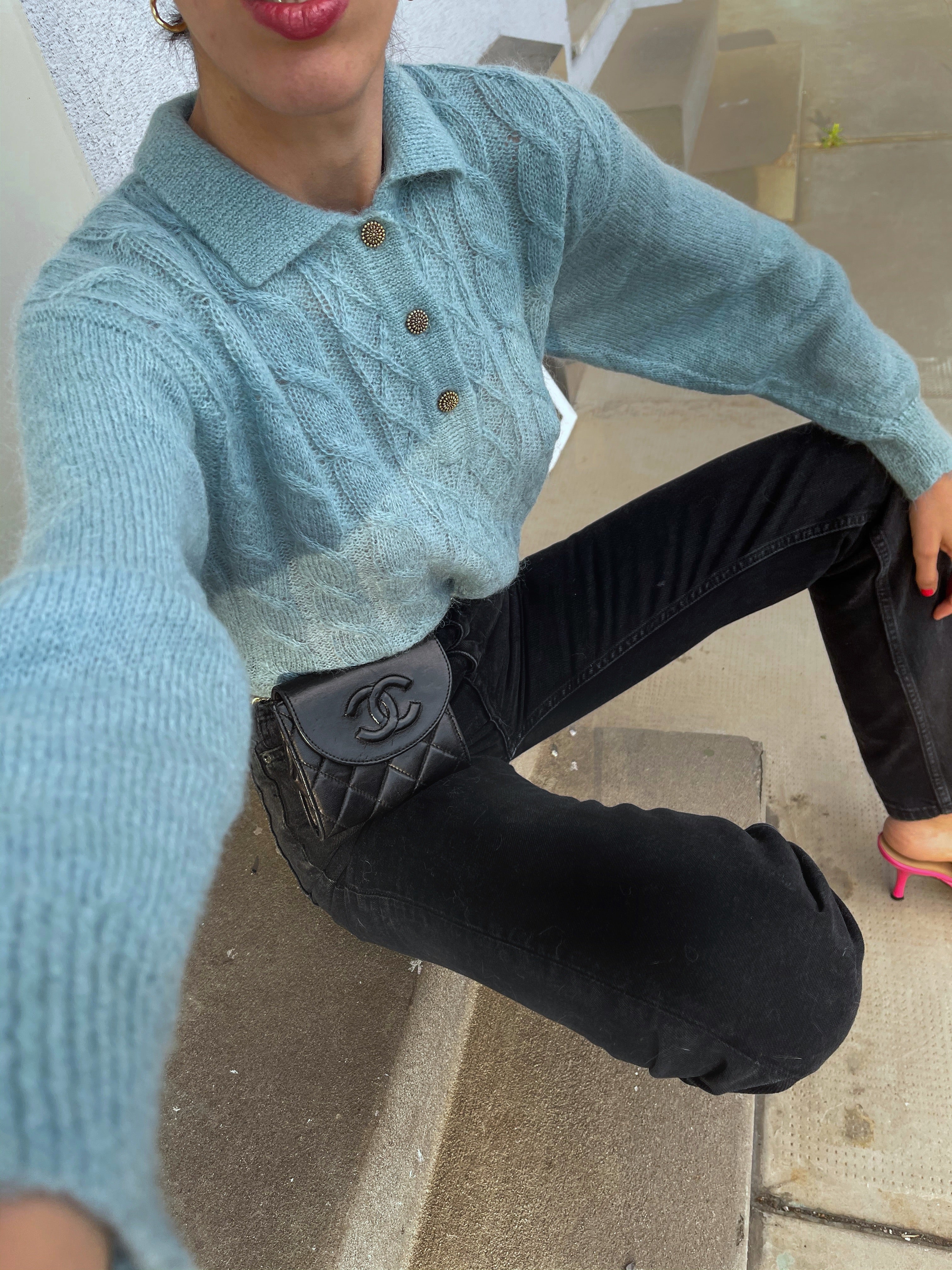 Mohair blend jumper