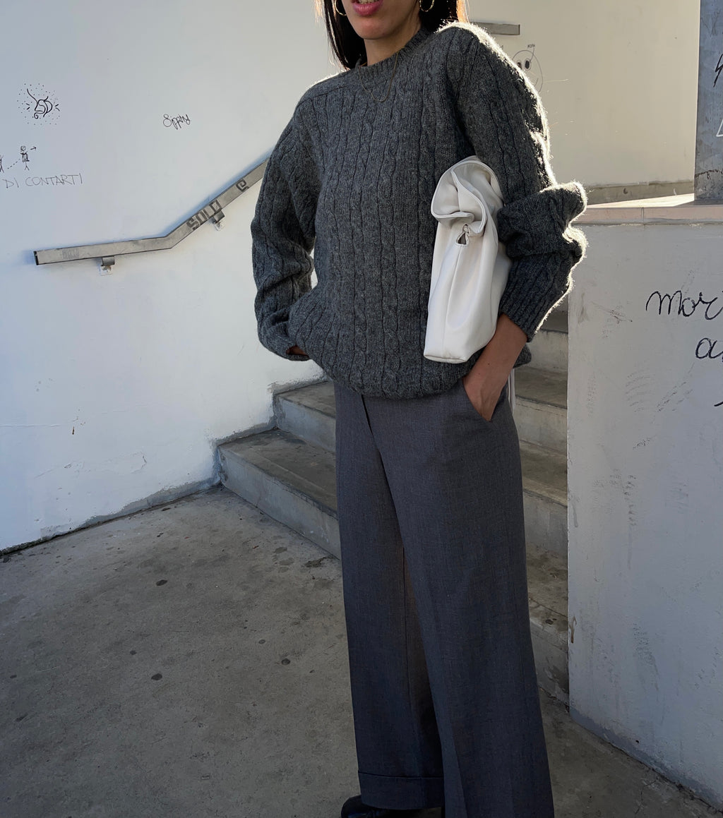 Grey trousers