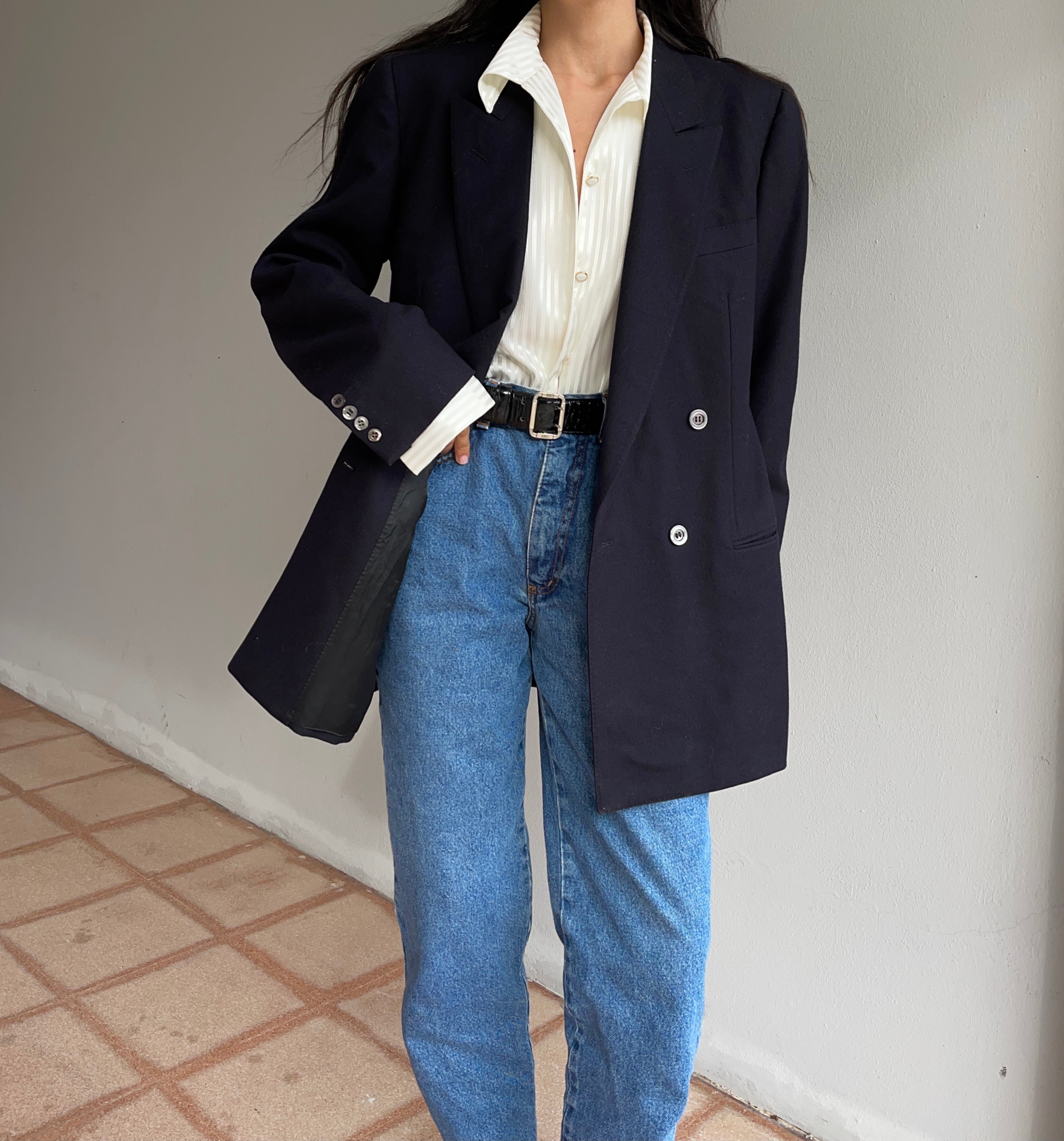 ERMENEGILDO ZEGNA   blue blazer