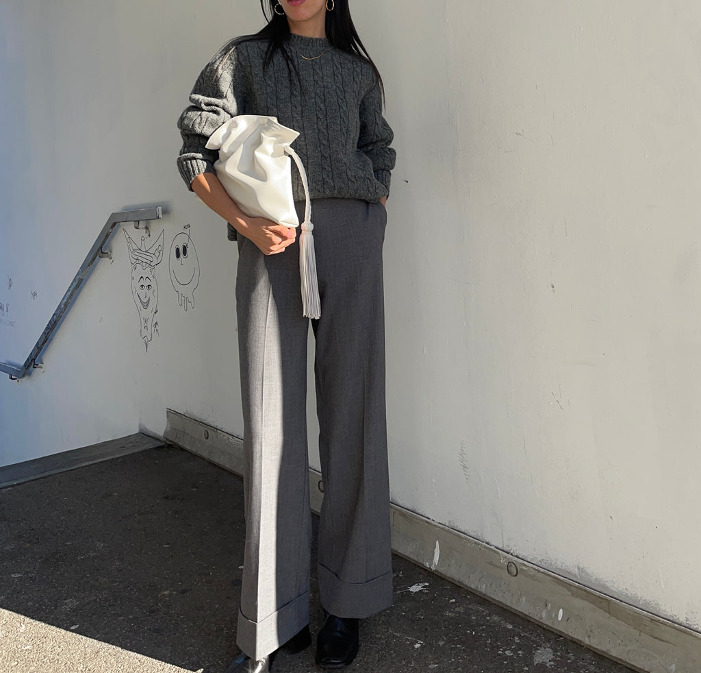 Grey trousers