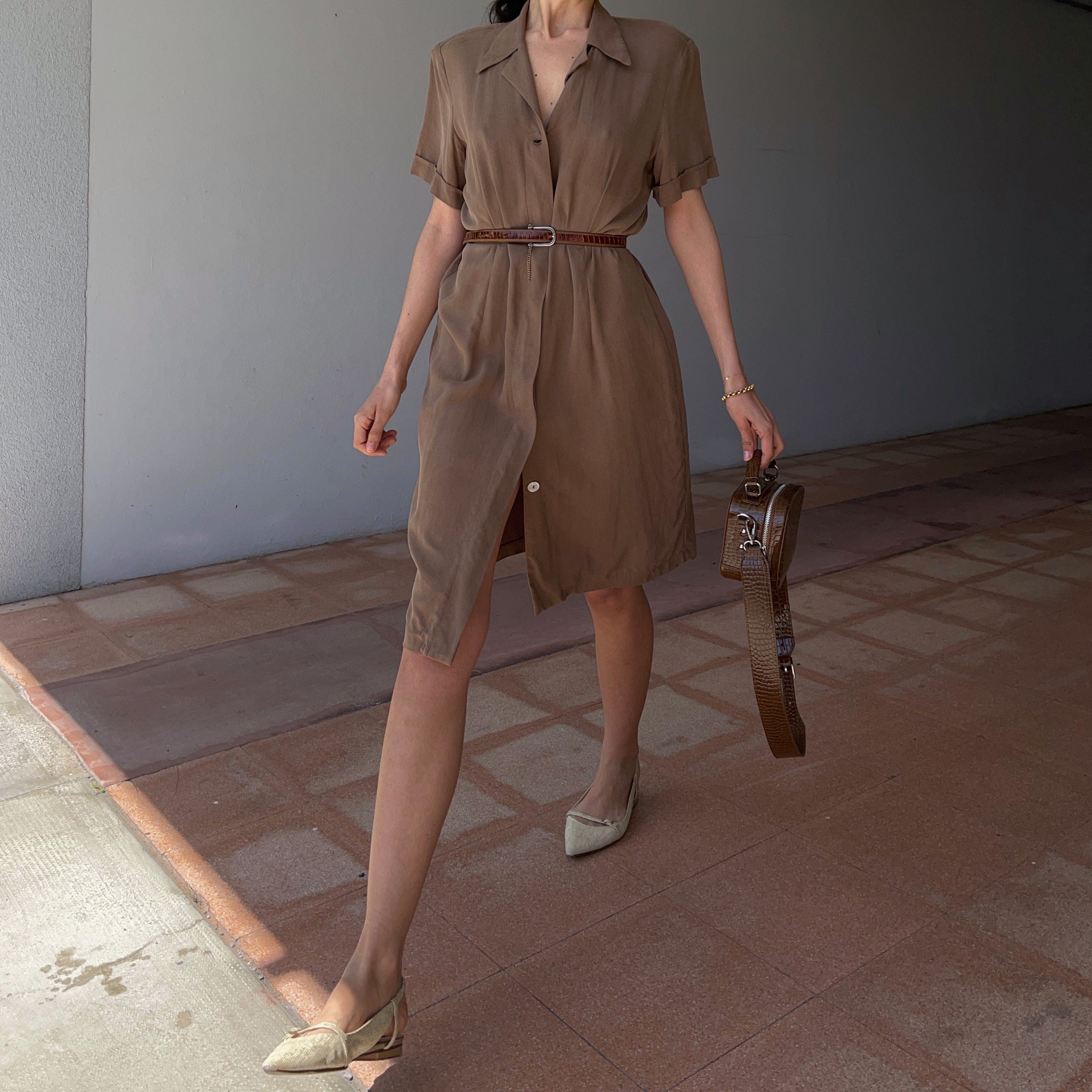 100% silk dress