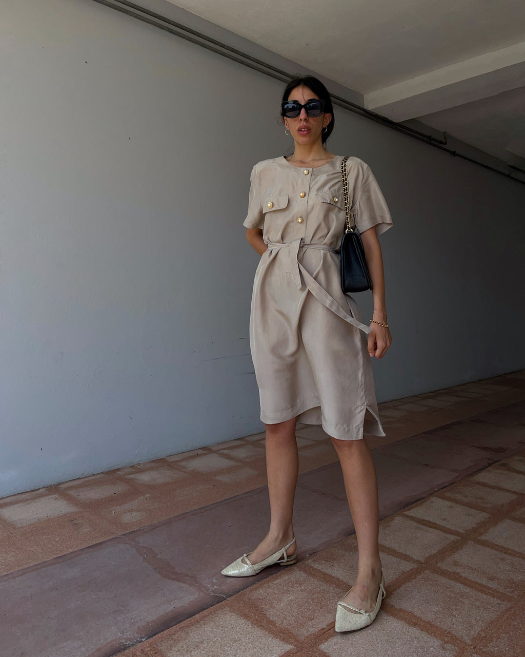 100 silk dress