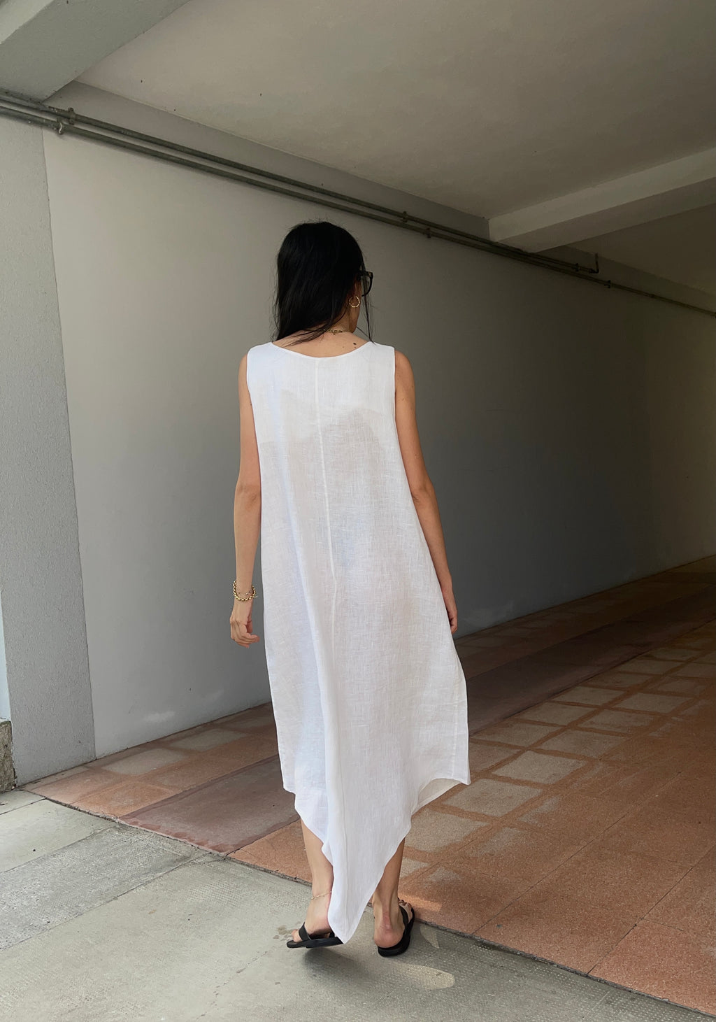 100 linen dress