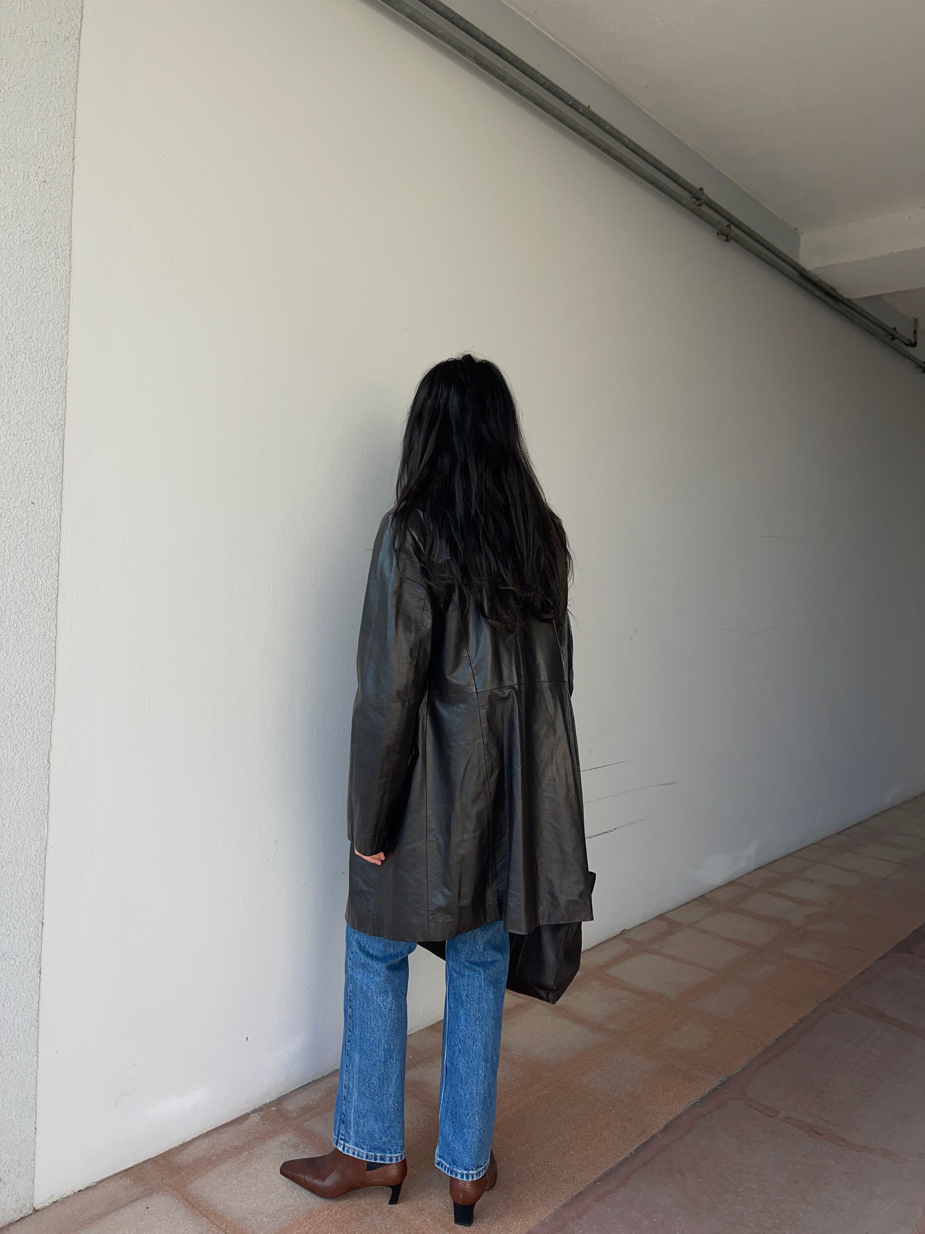 Leather jacket