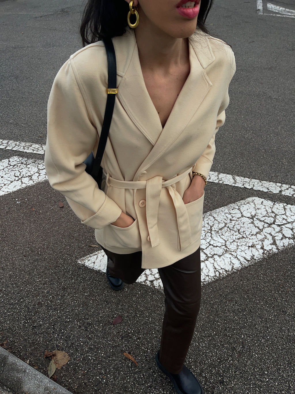 Tessuti Marzotto cream blazer