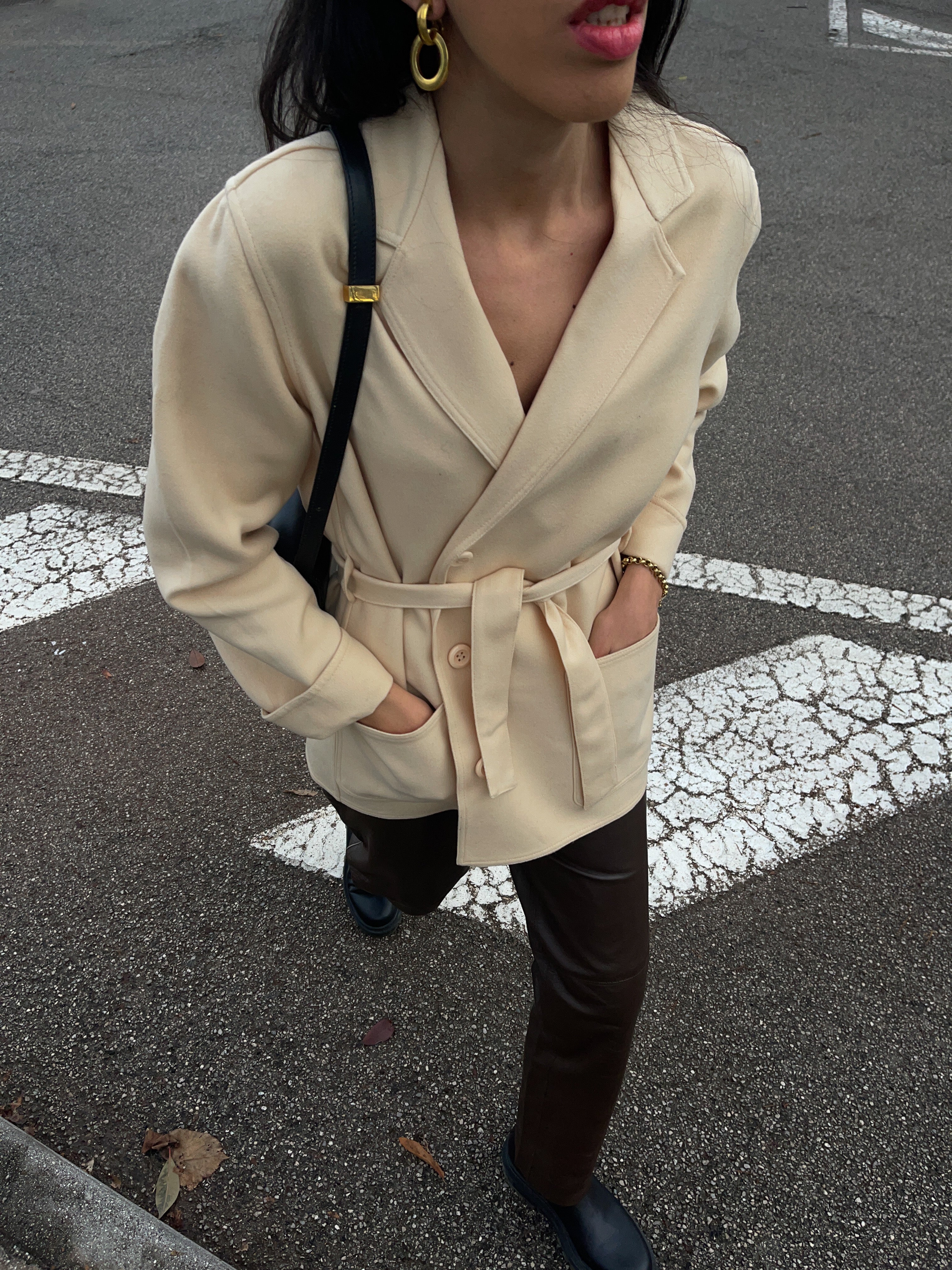 Tessuti Marzotto cream blazer