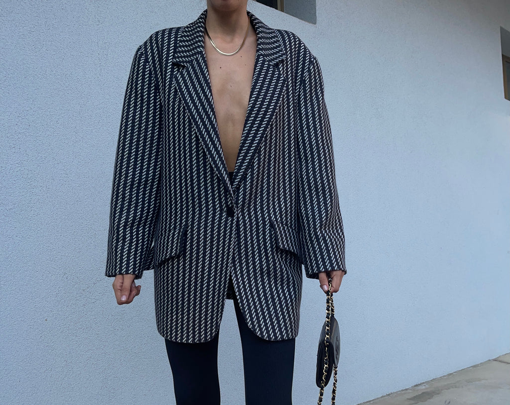 100 wool blazer