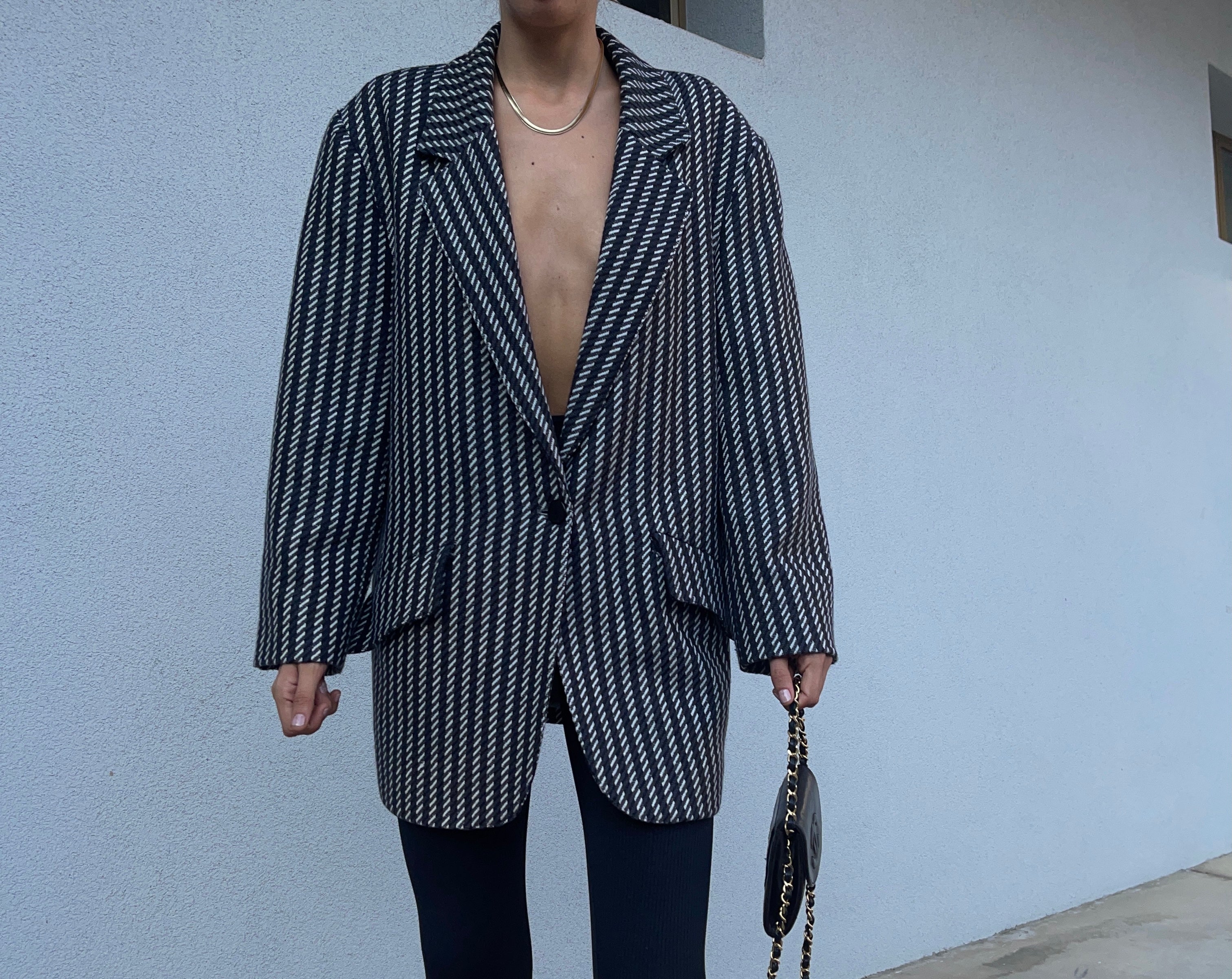 100 wool blazer