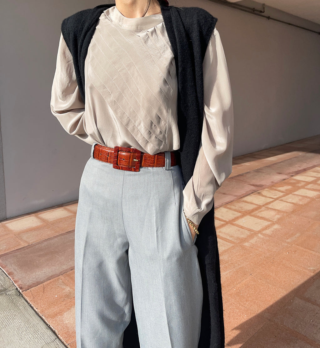 Pantaloni 👖 grigi vintage