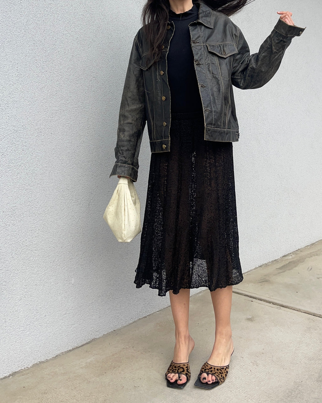 Sheer skirt