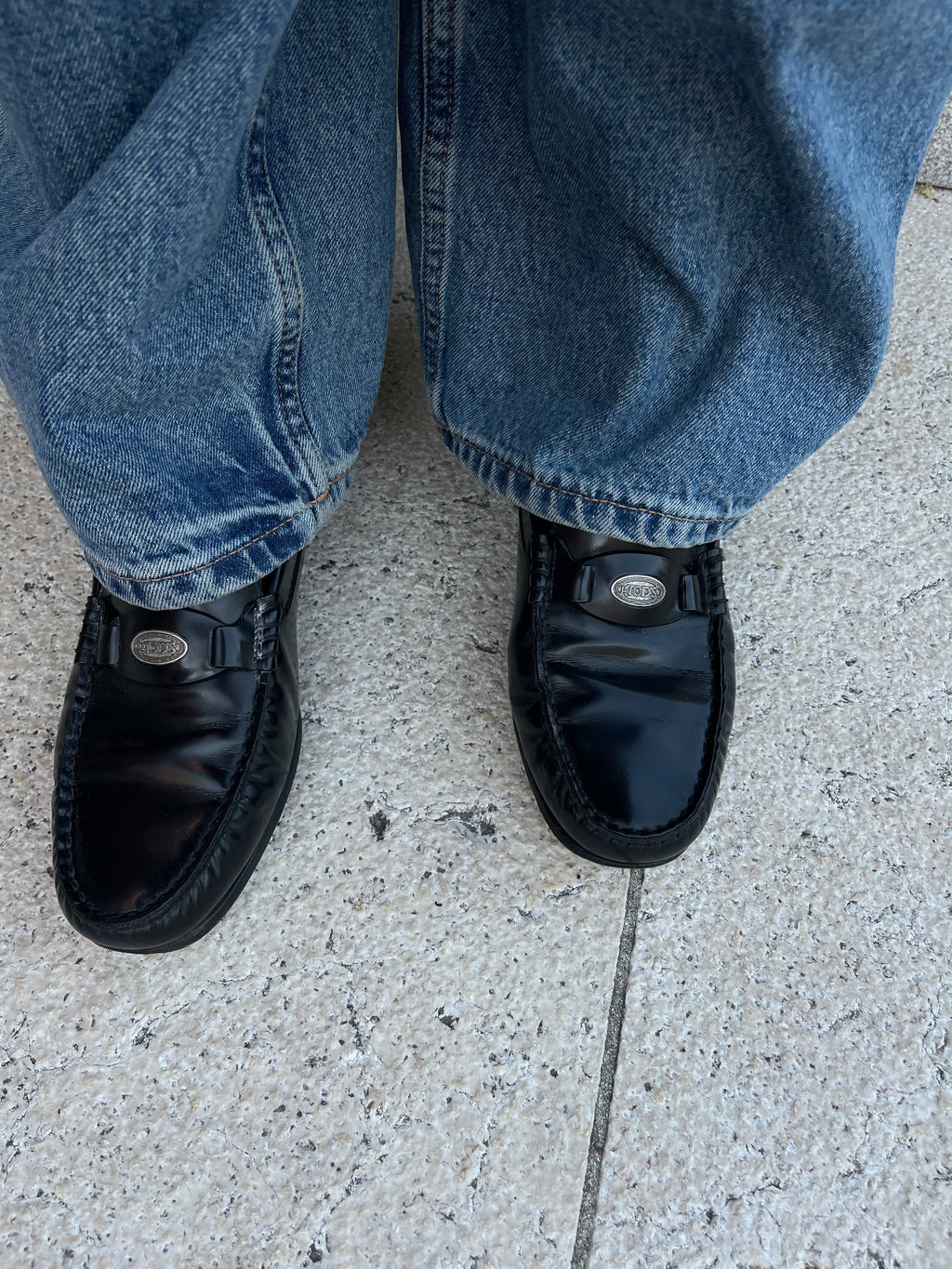 Mocassino logo  tod’s 38 ,5