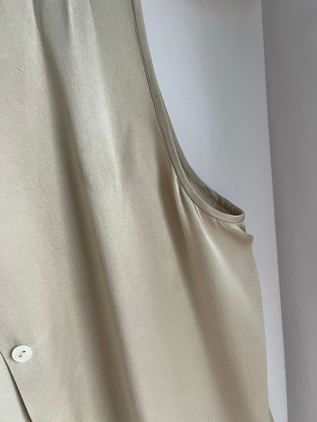 100% liquid silk FRETTE top