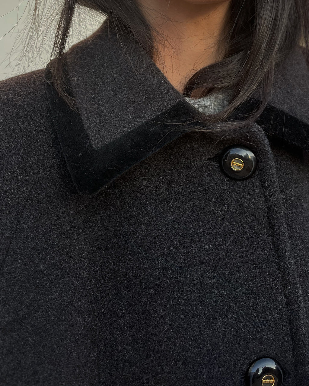Grey coat