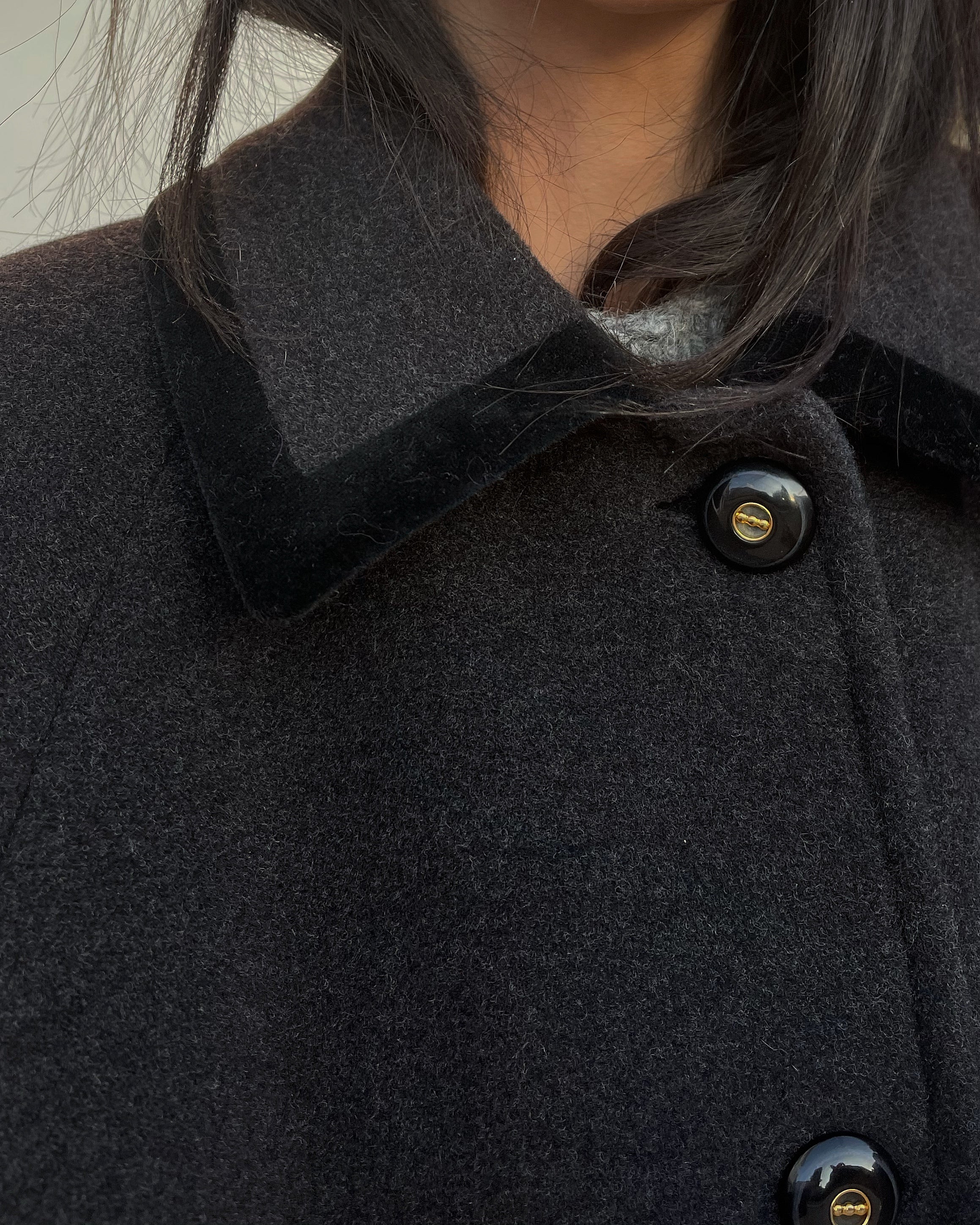 Grey coat