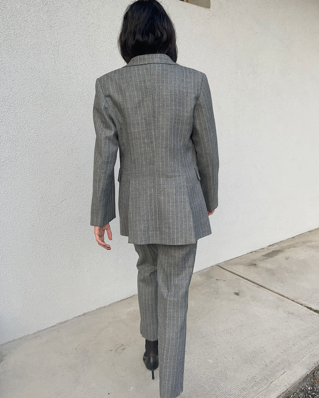Grey suit