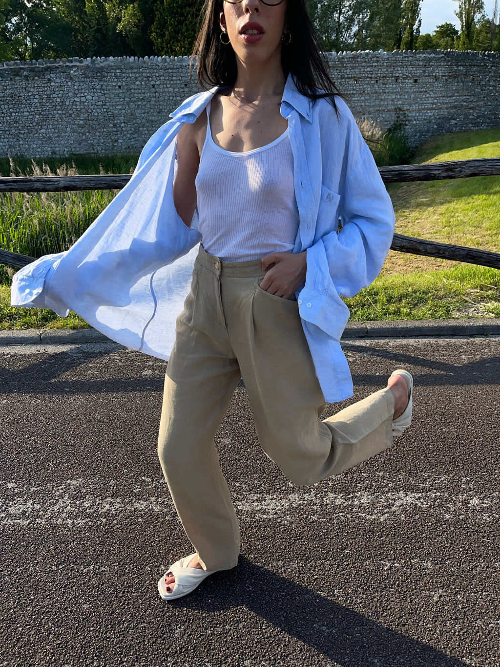 Pantalone 100 Lino